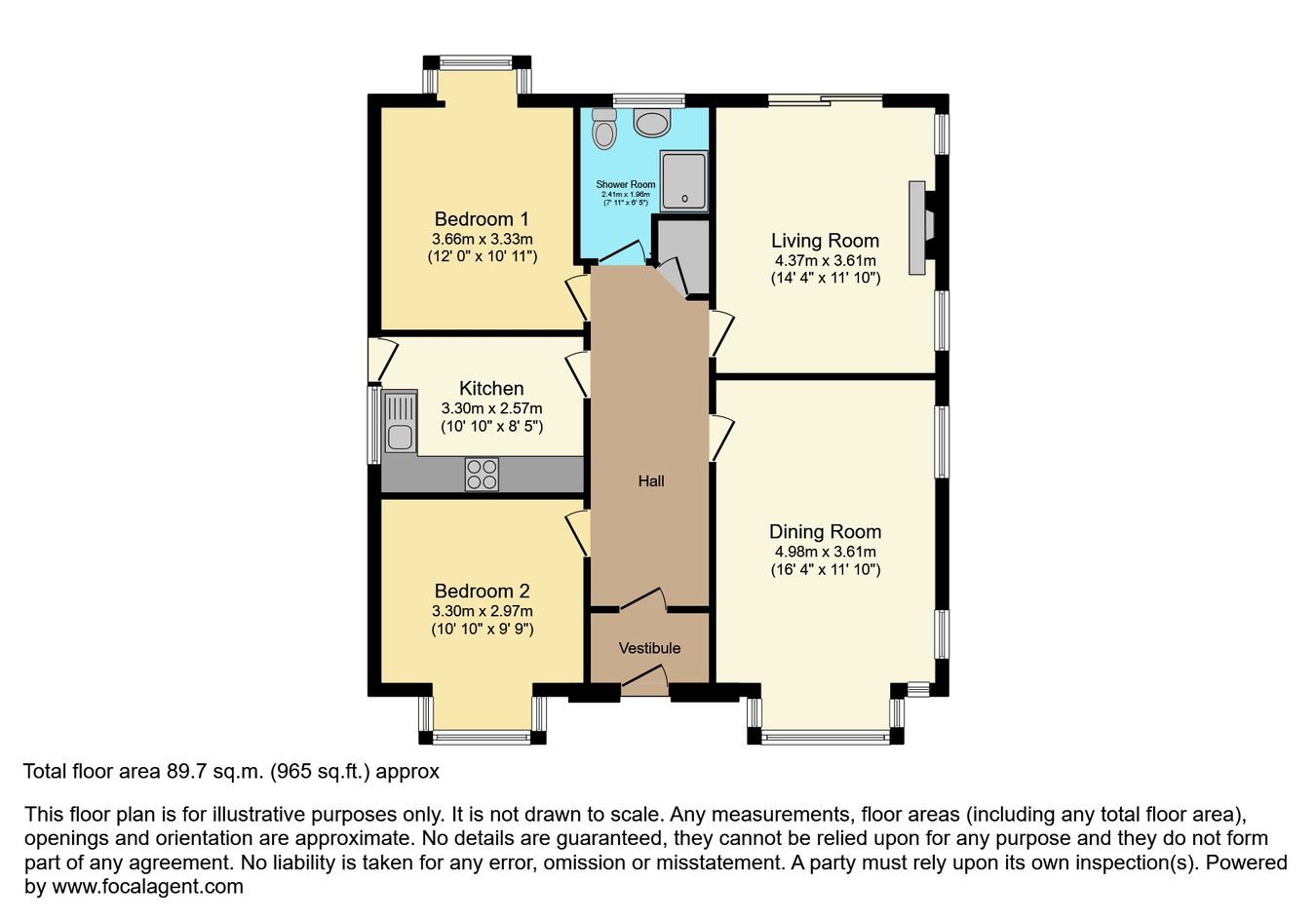 49, Noctorum Avenue, Prenton floorplan