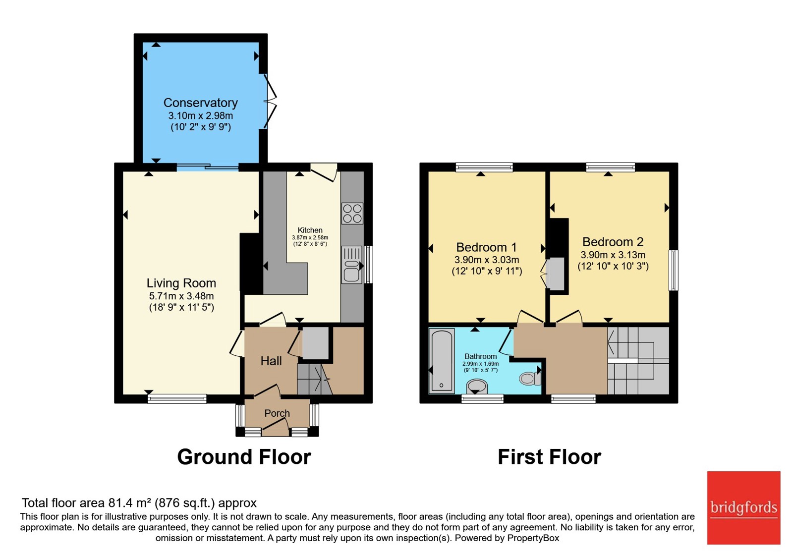 65, Rushton Drive, Bramhall floorplan