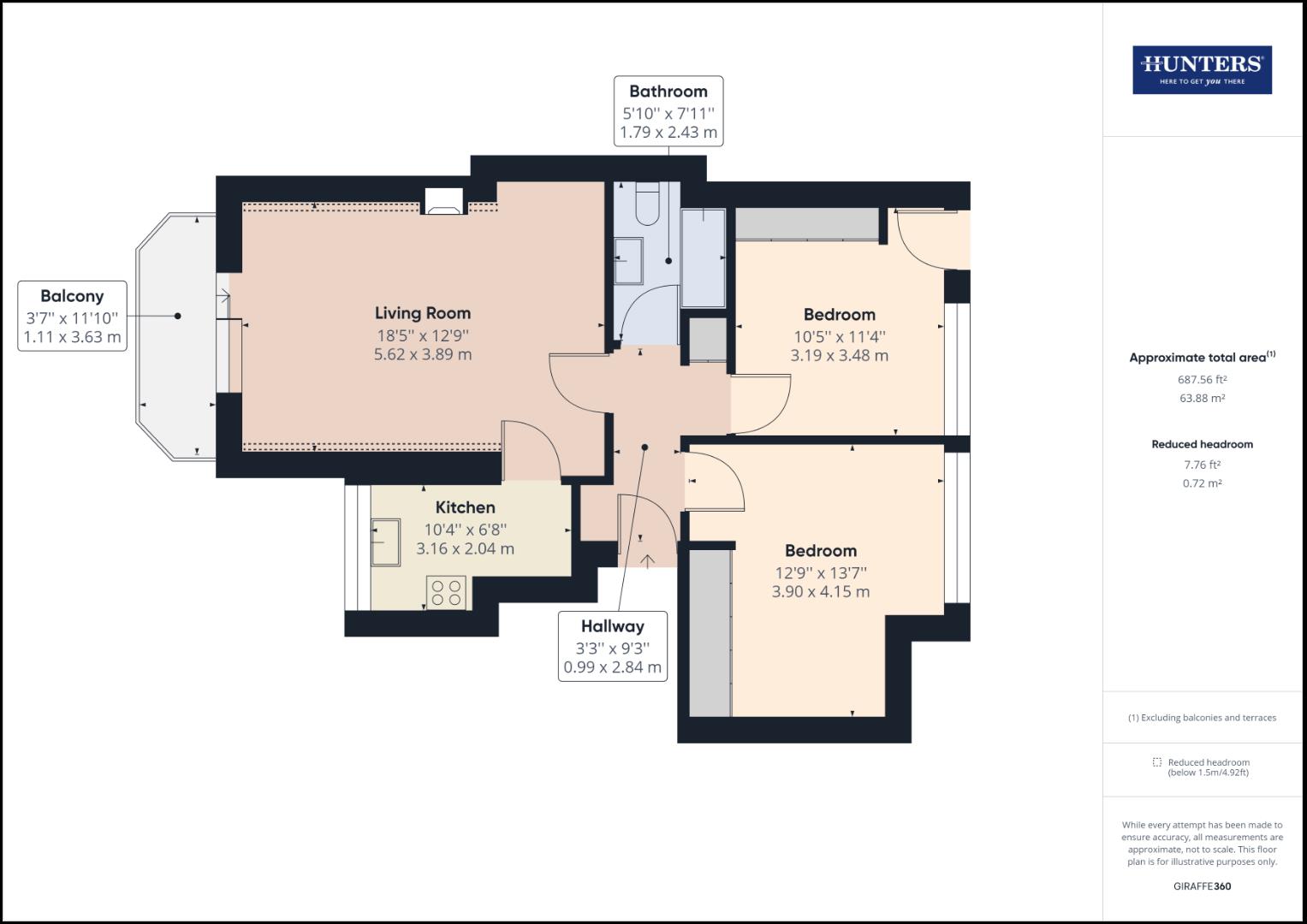 Holbeck Road, Scarborough YO11, 2 bedroom flat for sale 62360933
