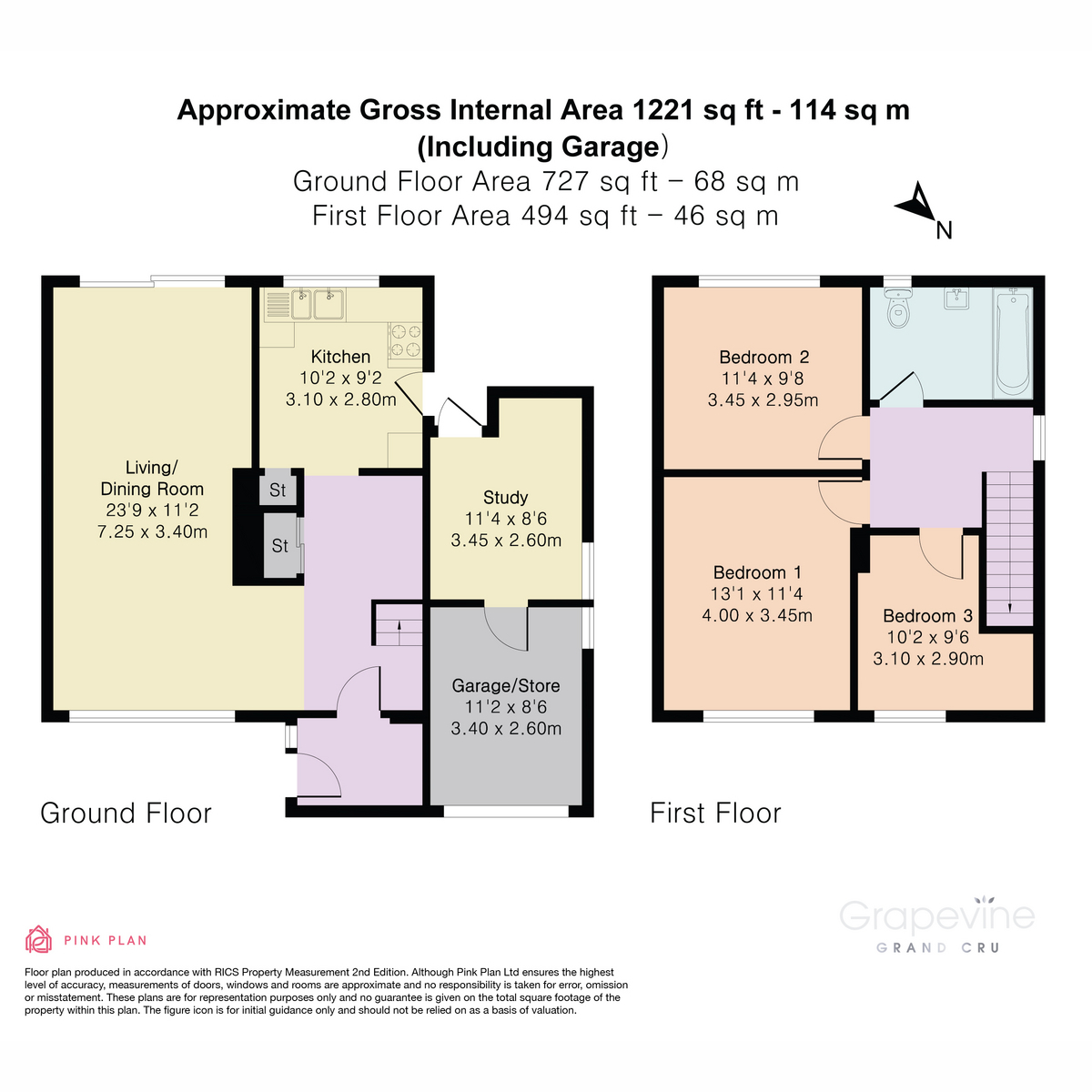 6, Tippings Lane, Reading floorplan