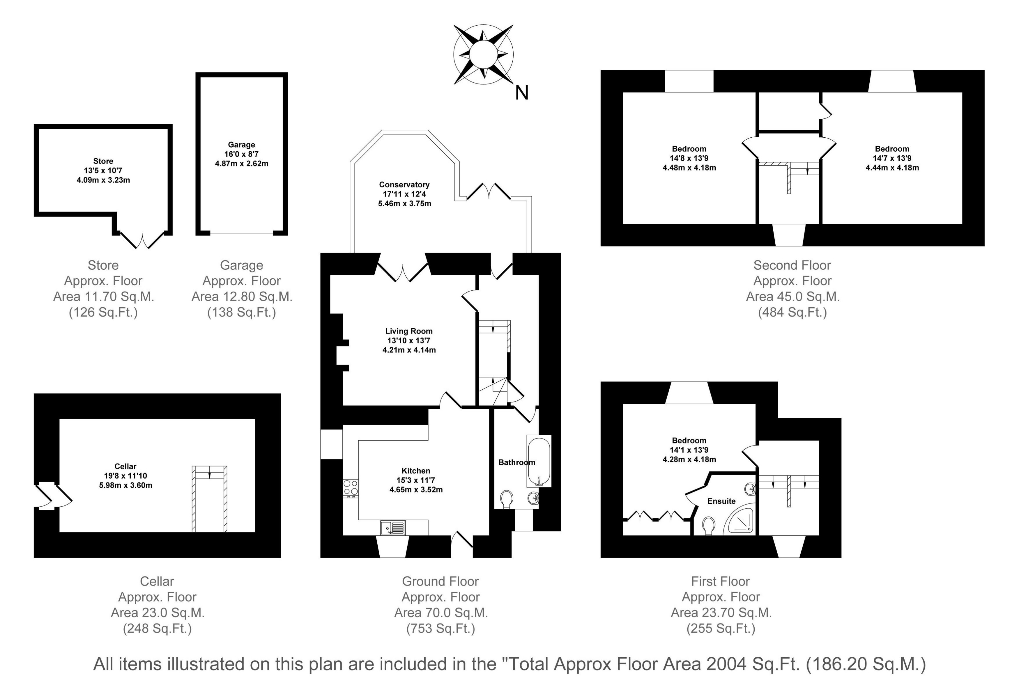 4, The Square, Church Enstone floorplan