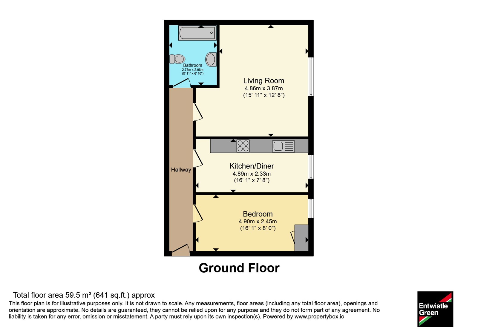 Flat 2, 31, Alexandra Drive, Merseyside floorplan