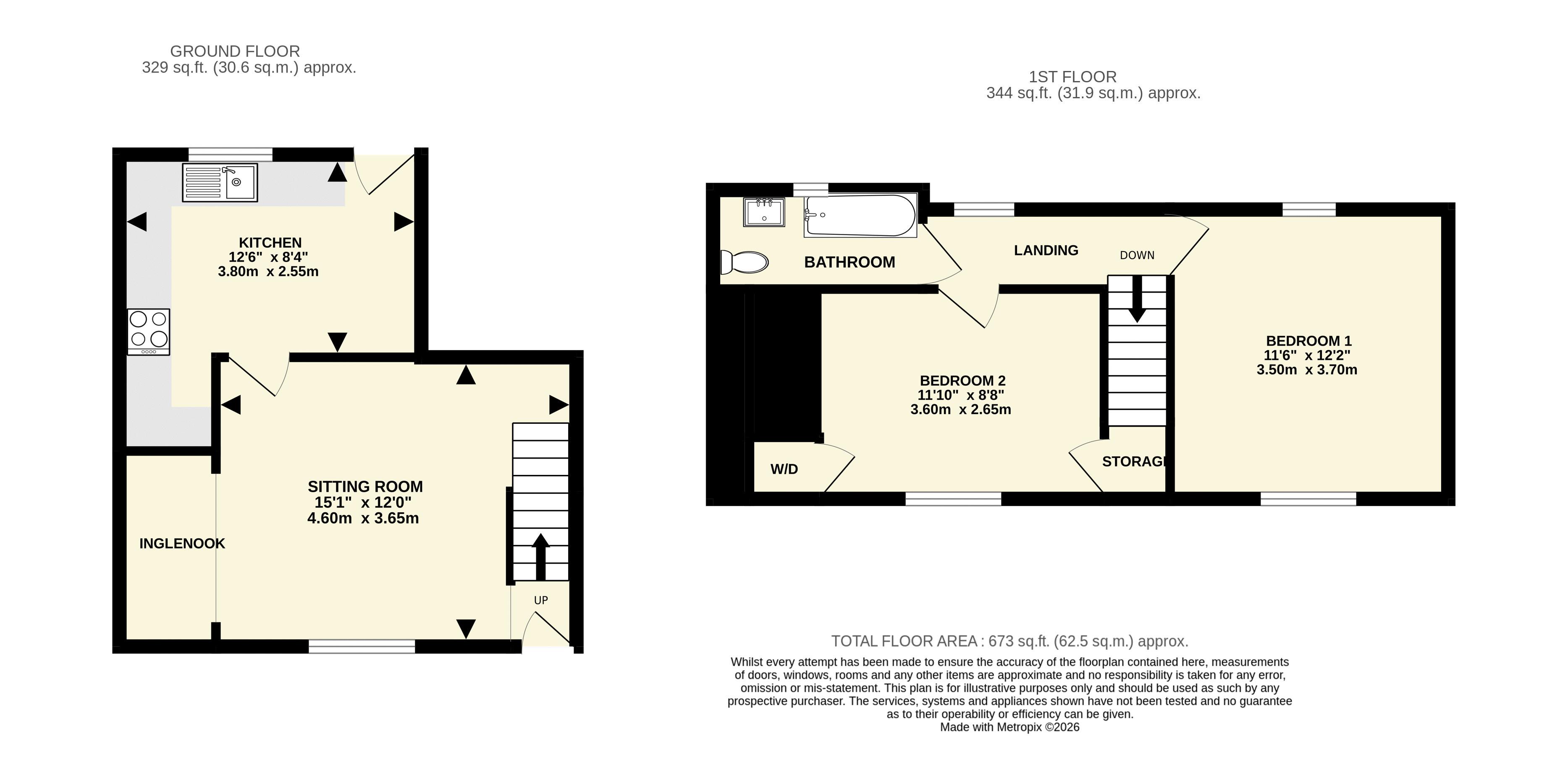 43, Church Street, Sidmouth floorplan