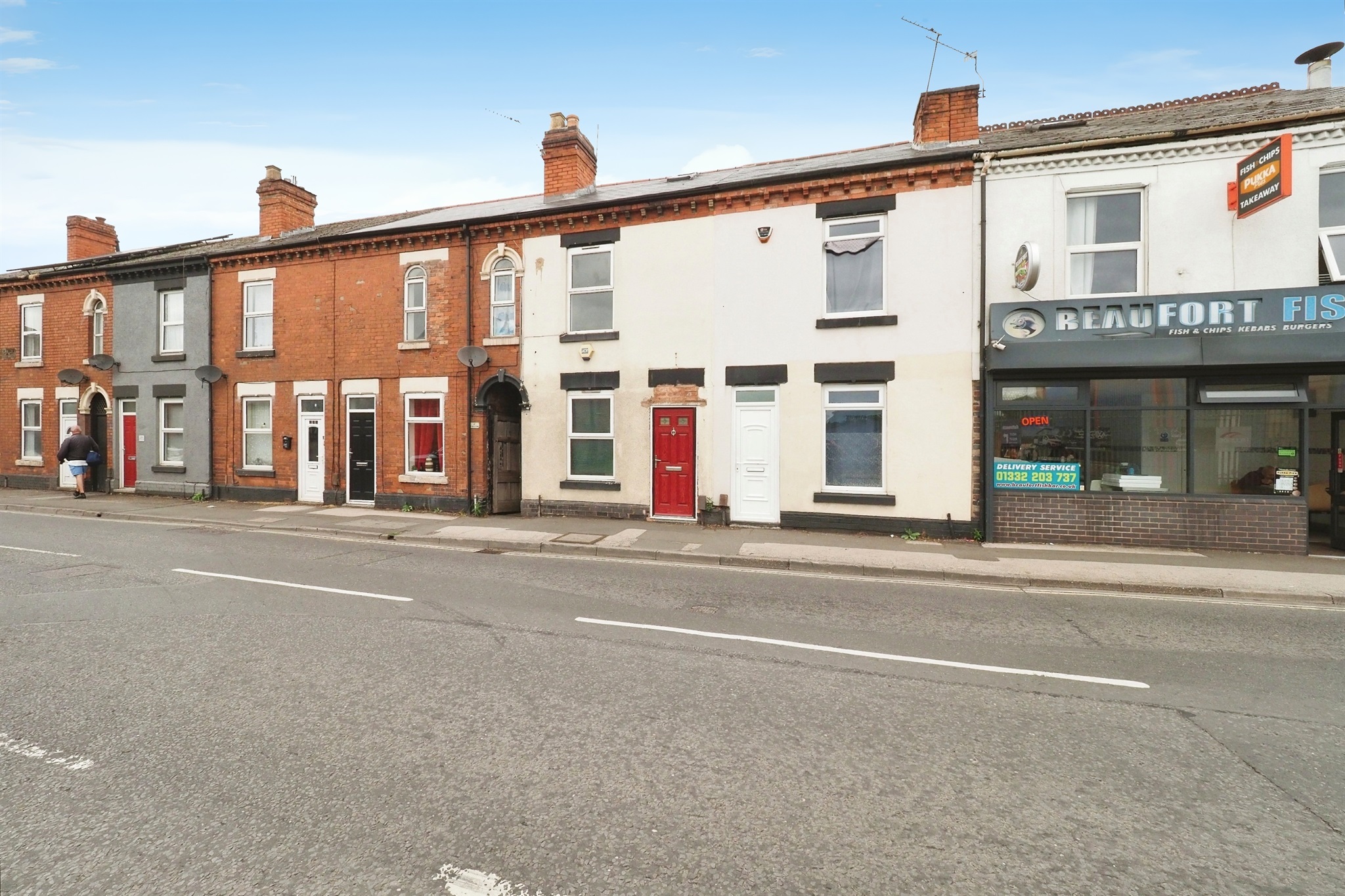 4-bed terraced on Nottingham Road, Chaddesden, Derby DE21, £176,000