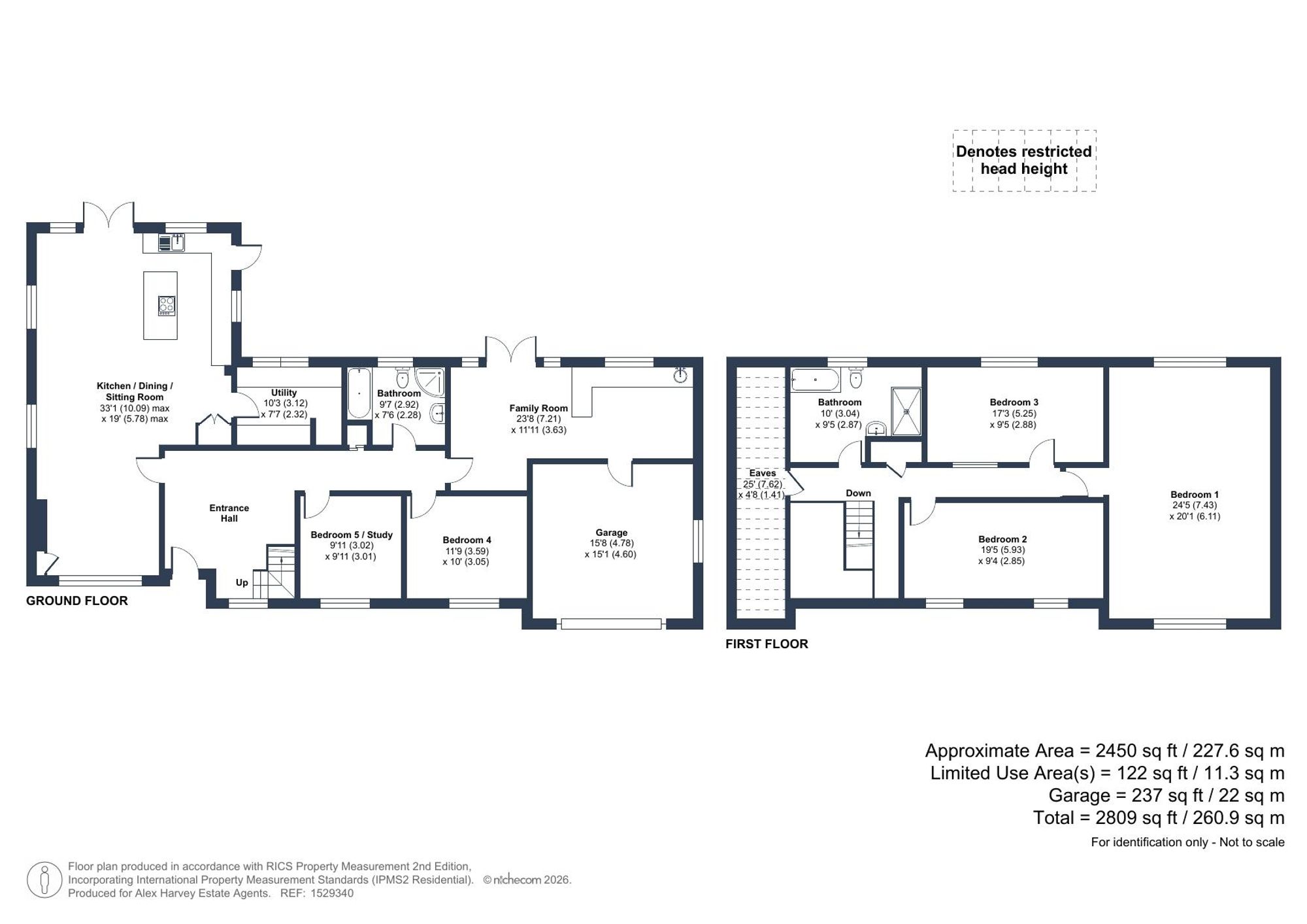 1 Ifoldhurst, Billingshurst floorplan