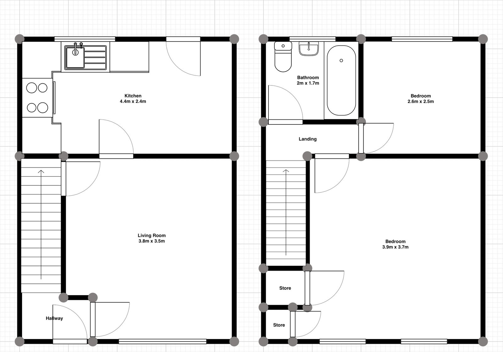 21, Bryn Rhedyn, Pontypridd floorplan