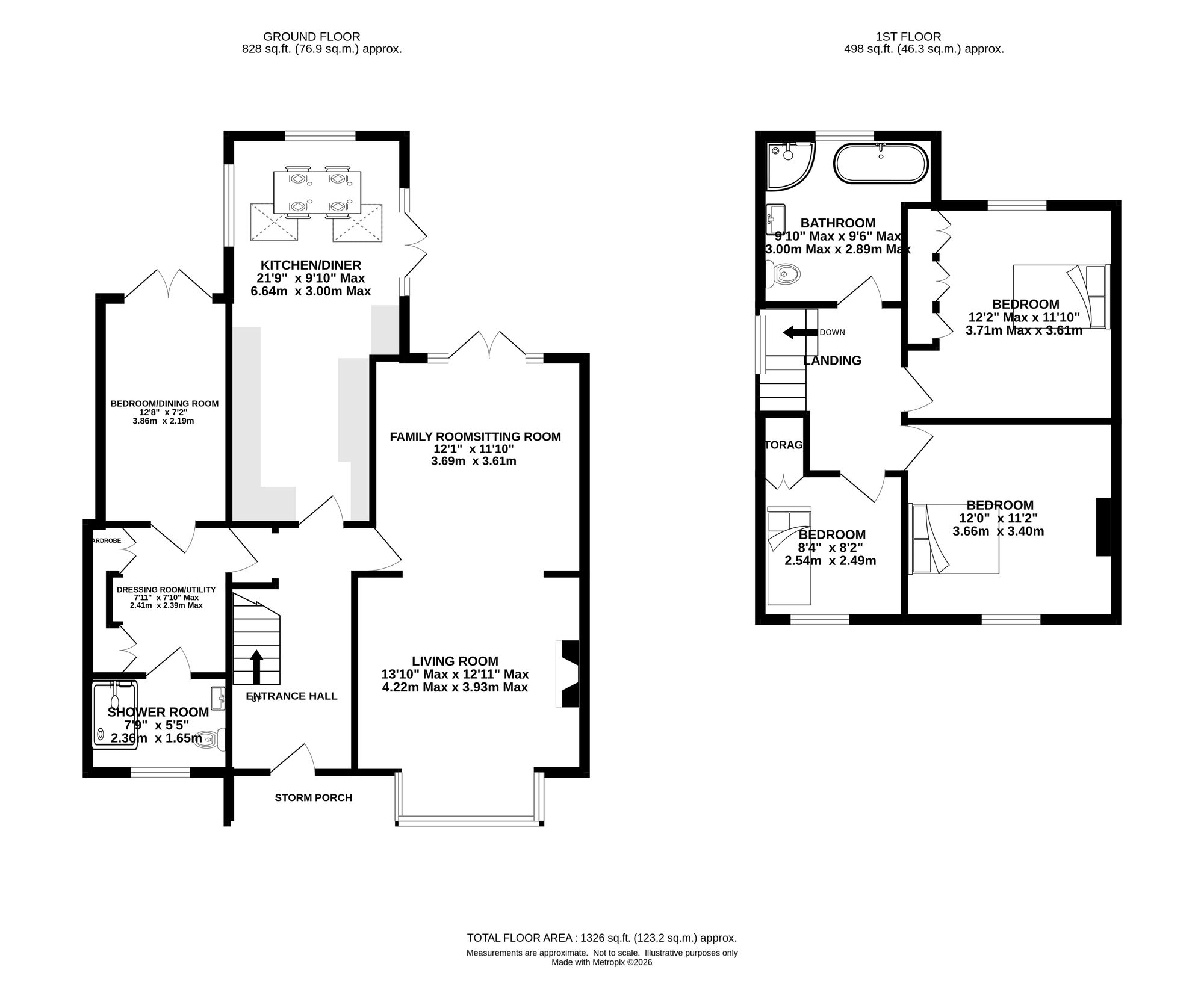 9 Heyes Lane, Altrincham floorplan