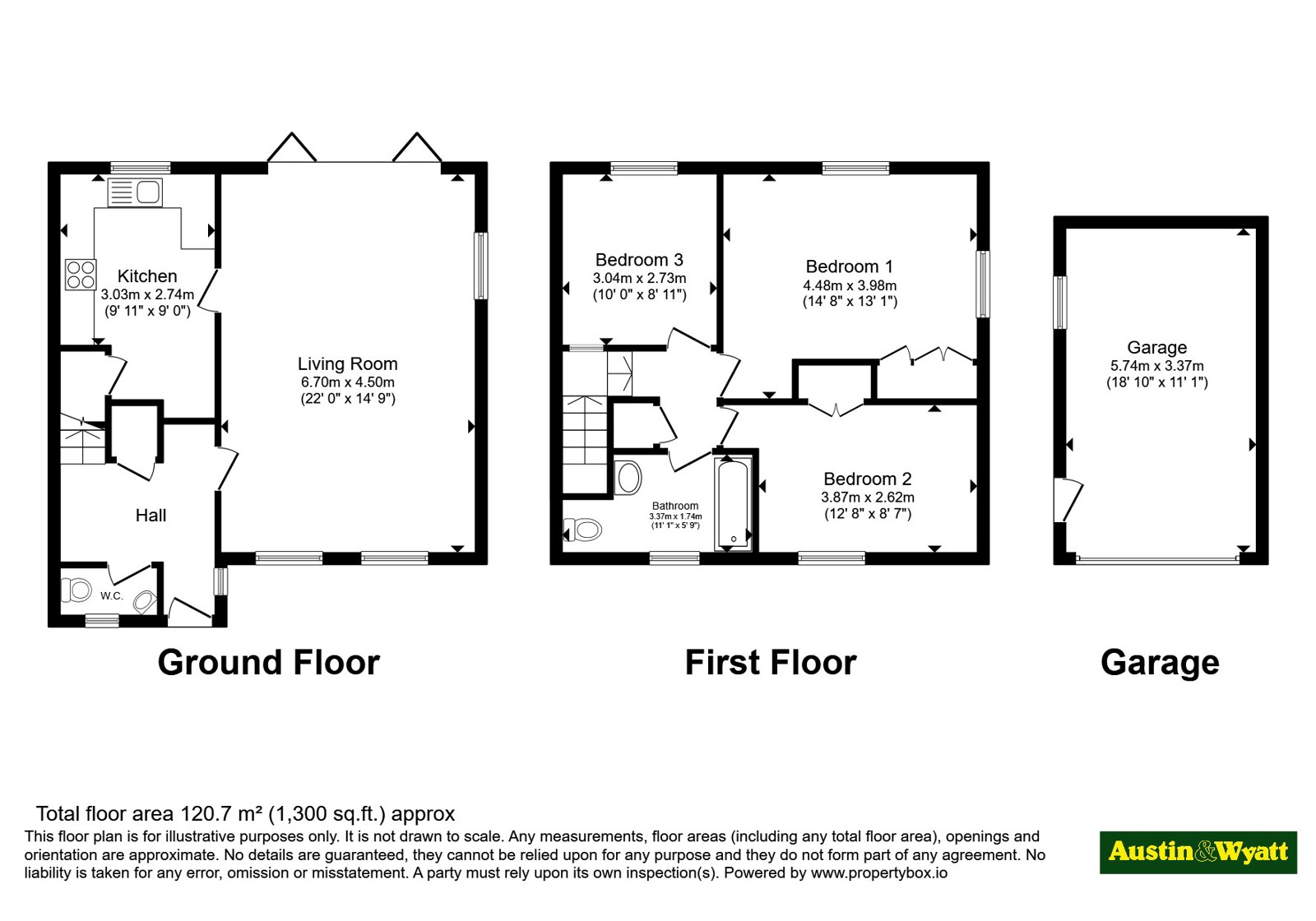 10, Willow Mead, Dorset floorplan