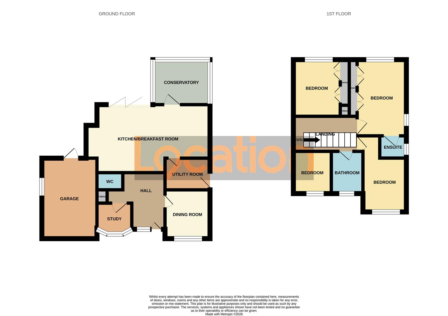 21, Quarries Way, Nottingham floorplan