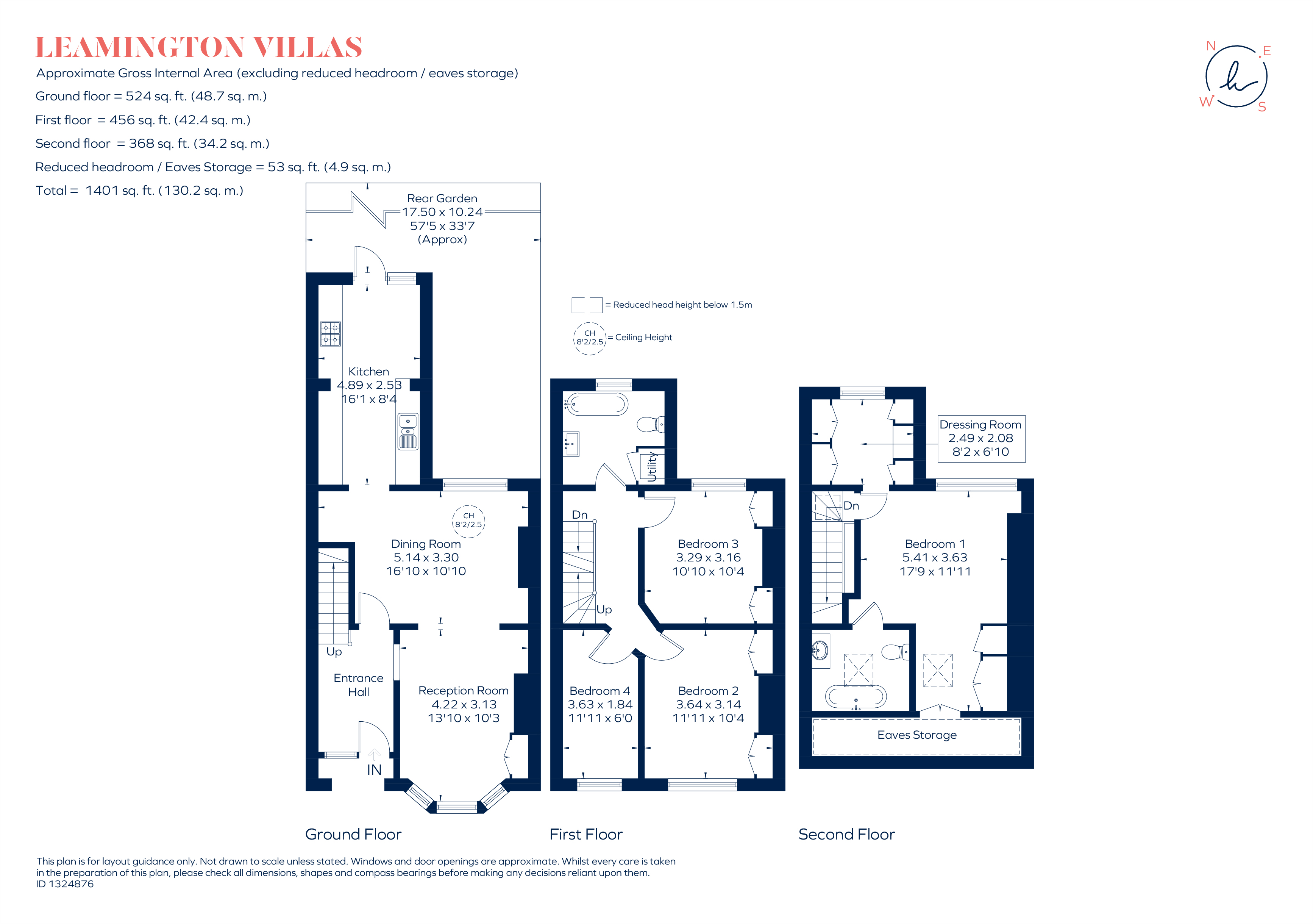 4, Leamington Villas, Longhurst Road, London floorplan