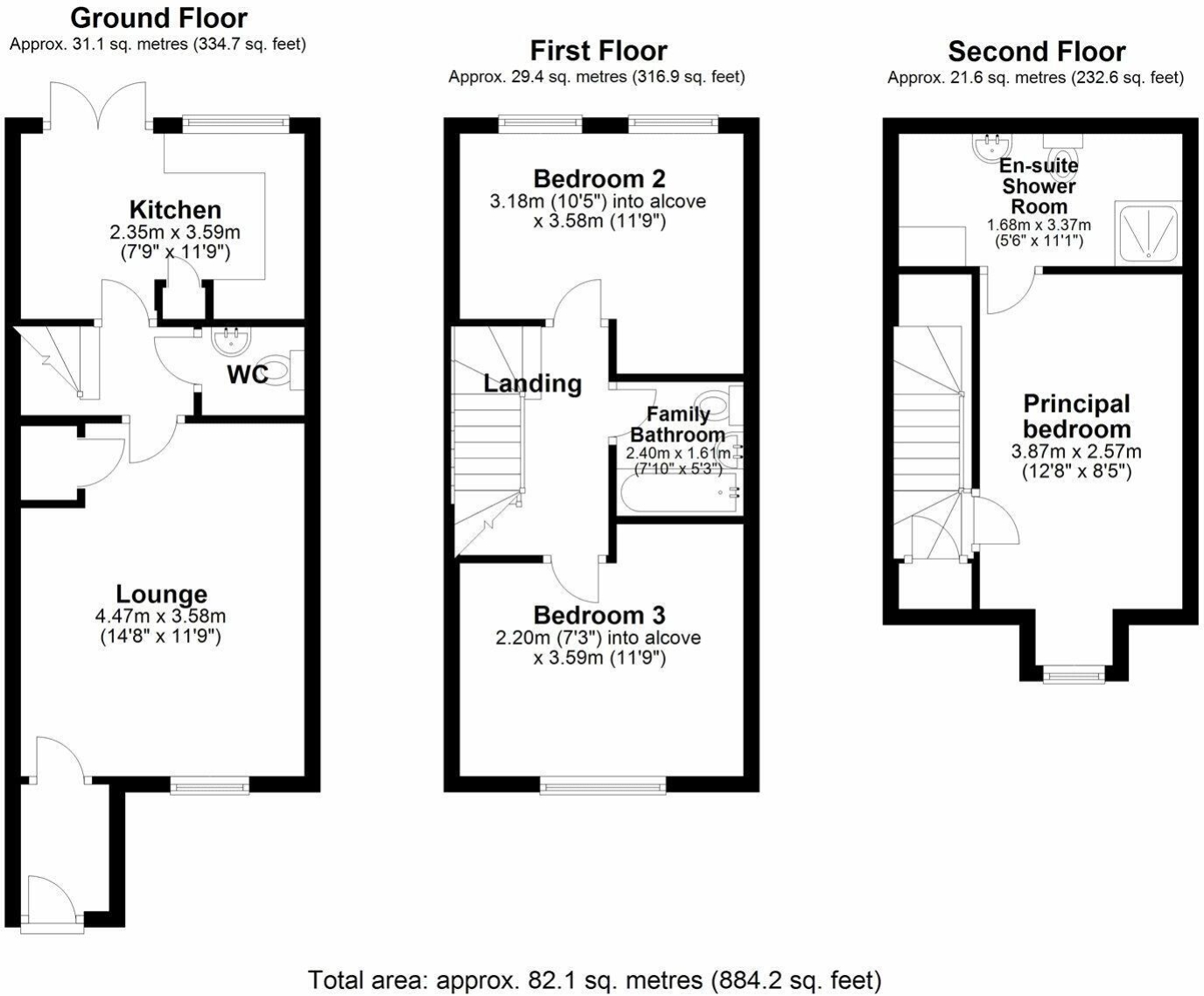 71, Bell Avenue, Durham floorplan