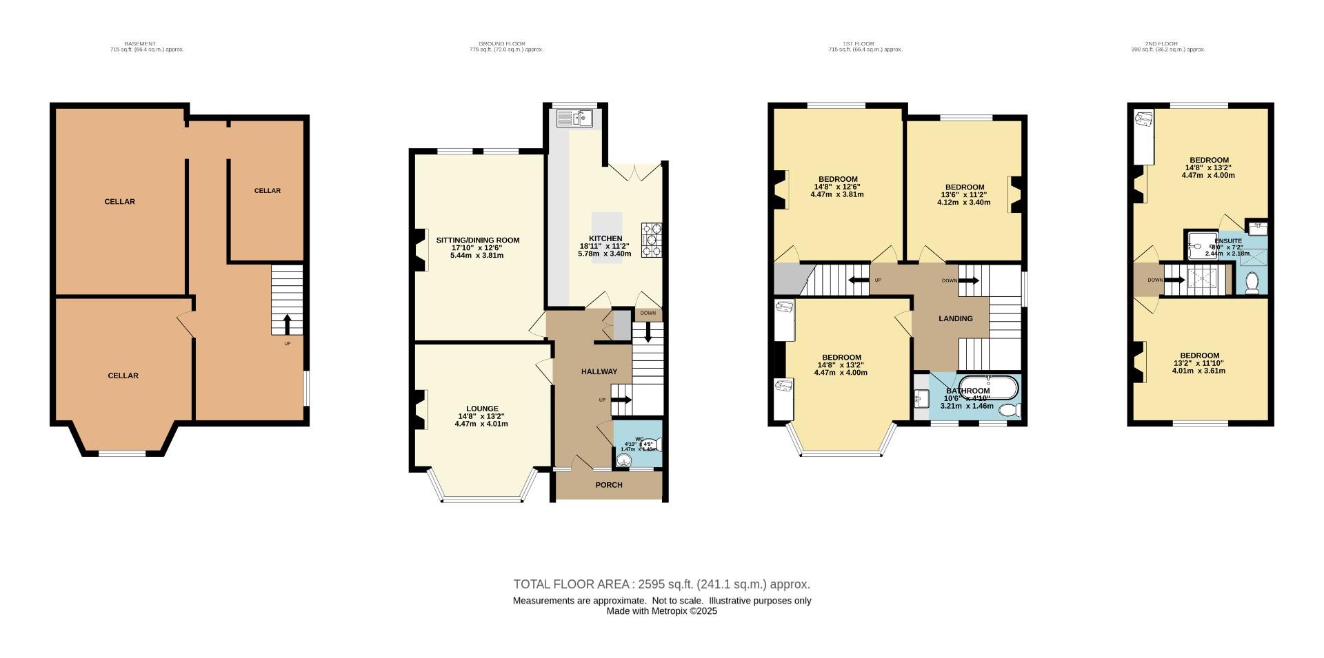 8, Maple Avenue, Chorlton floorplan