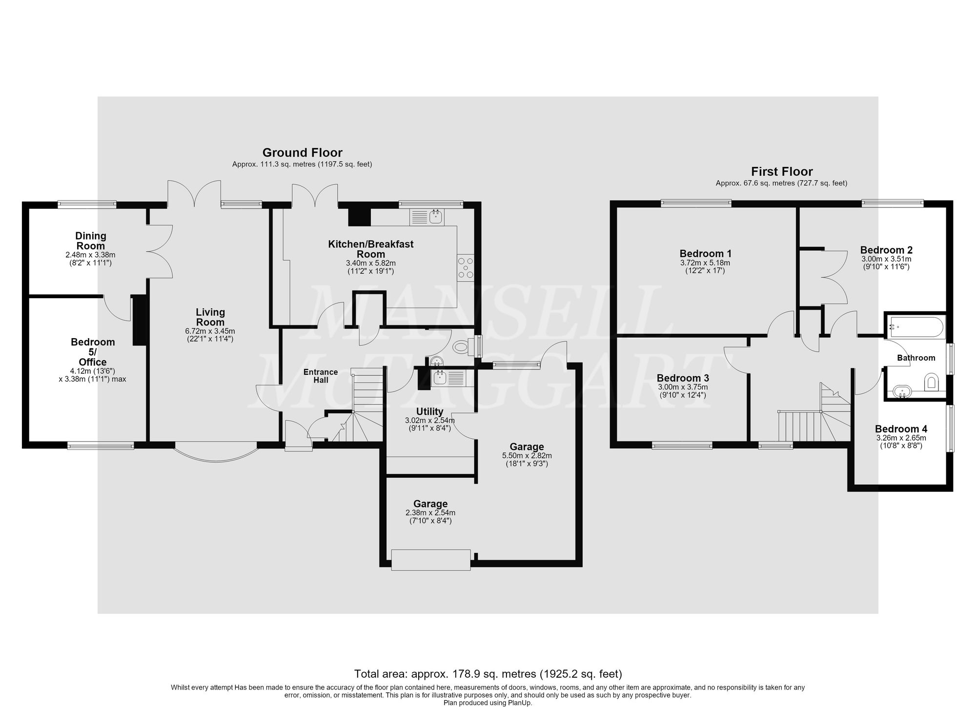 11 Beechey Way, Crawley floorplan