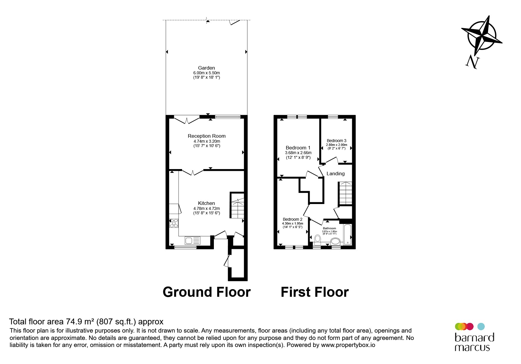 33, Plough Lane Close, Wallington floorplan
