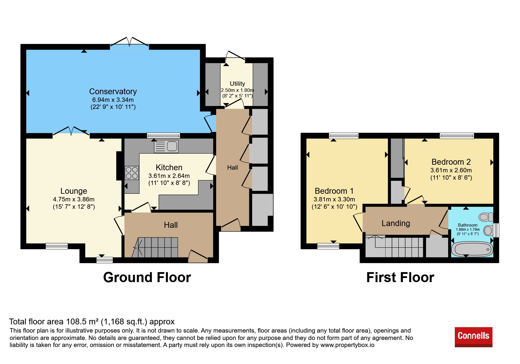 7, Hunters Avenue, Billericay floorplan