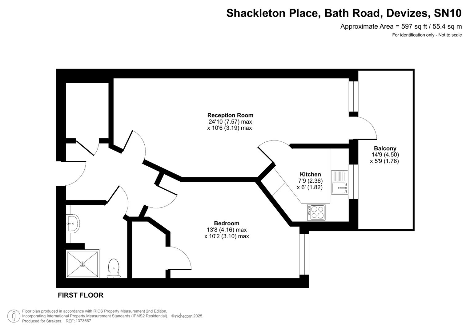 44 Shackleton Place, Bath Road, Devizes floorplan