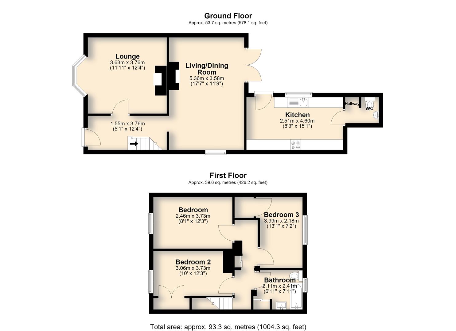 37, Roydon Road, Diss floorplan