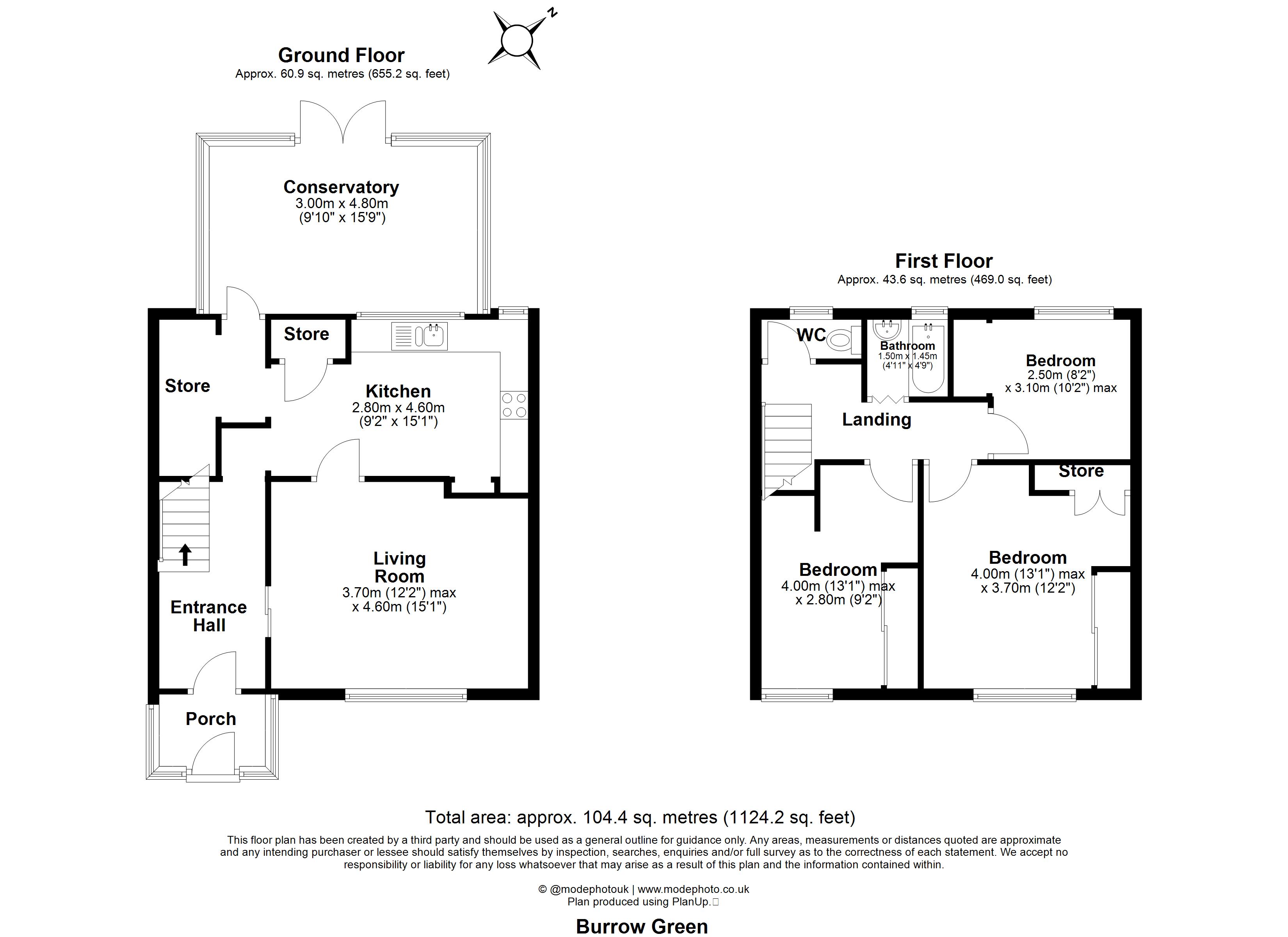 10, Burrow Green, Chigwell floorplan
