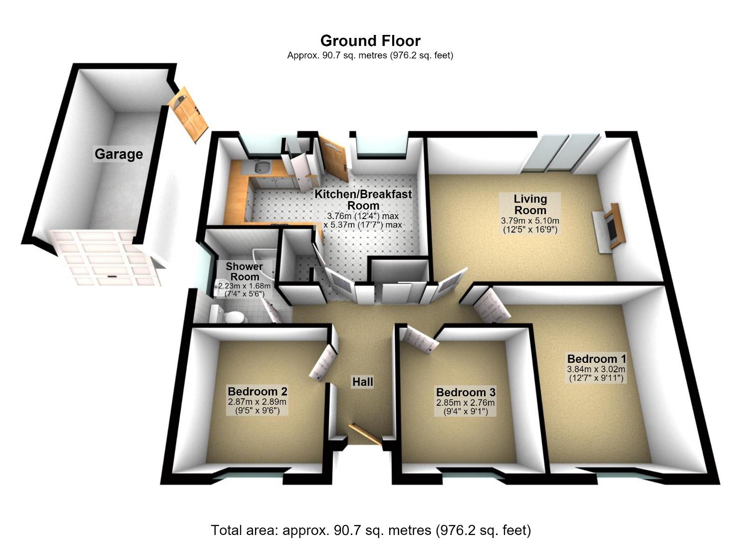 6, St Marys Close, Bicester floorplan