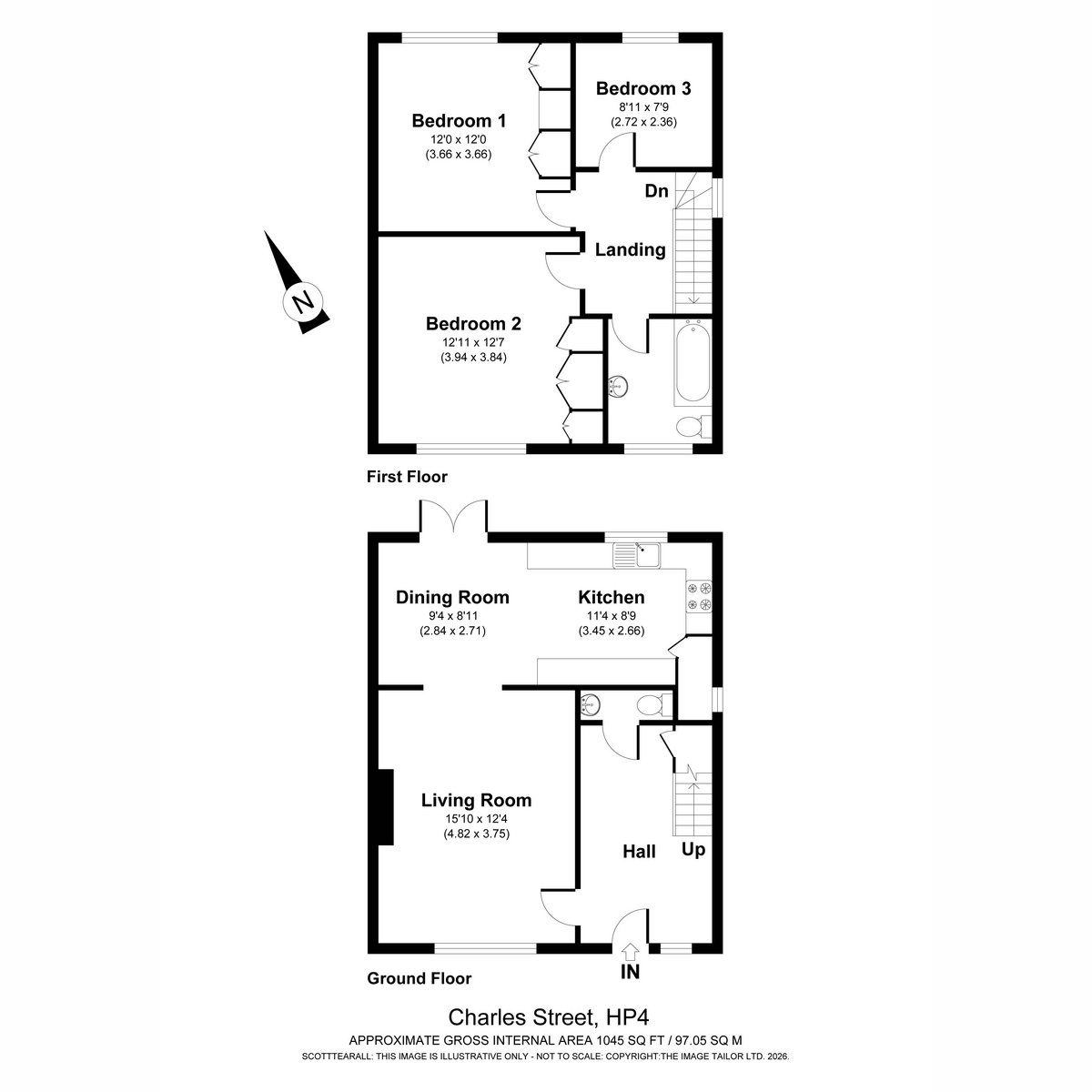 32a, Charles Street, Berkhamsted floorplan