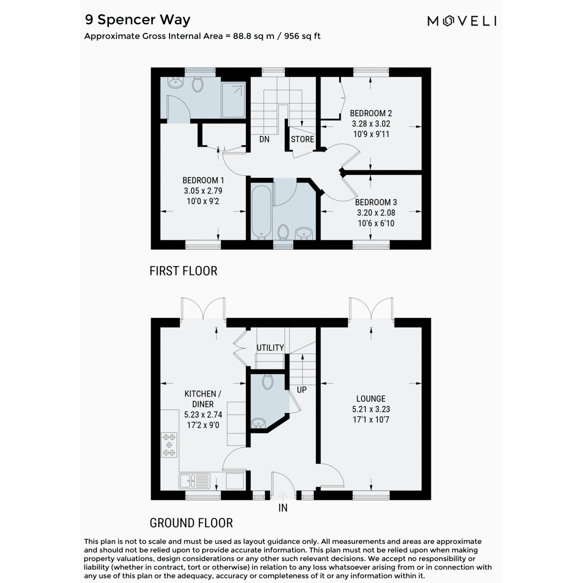 9, Spencer Way, Newport floorplan