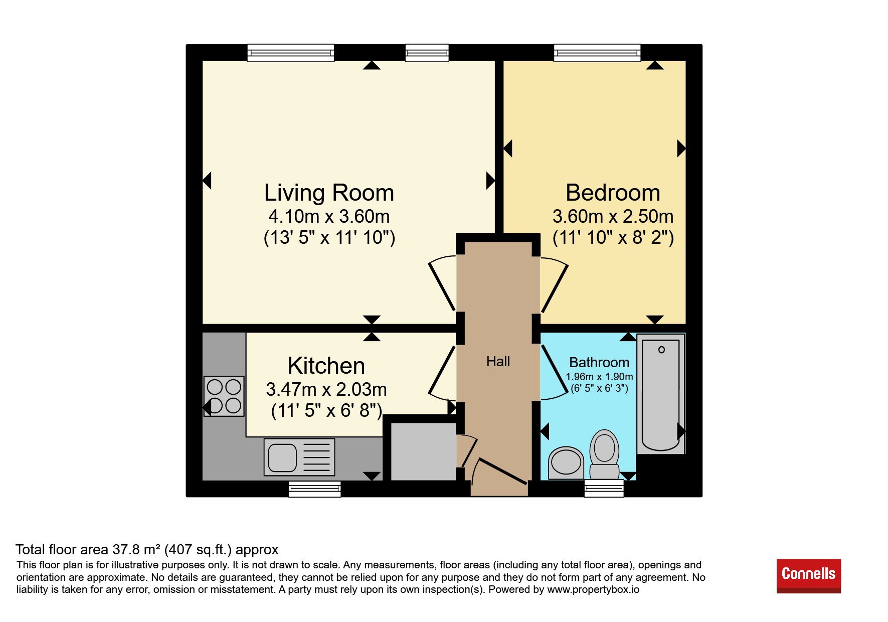 11, Fortuna Court, Milton Keynes floorplan