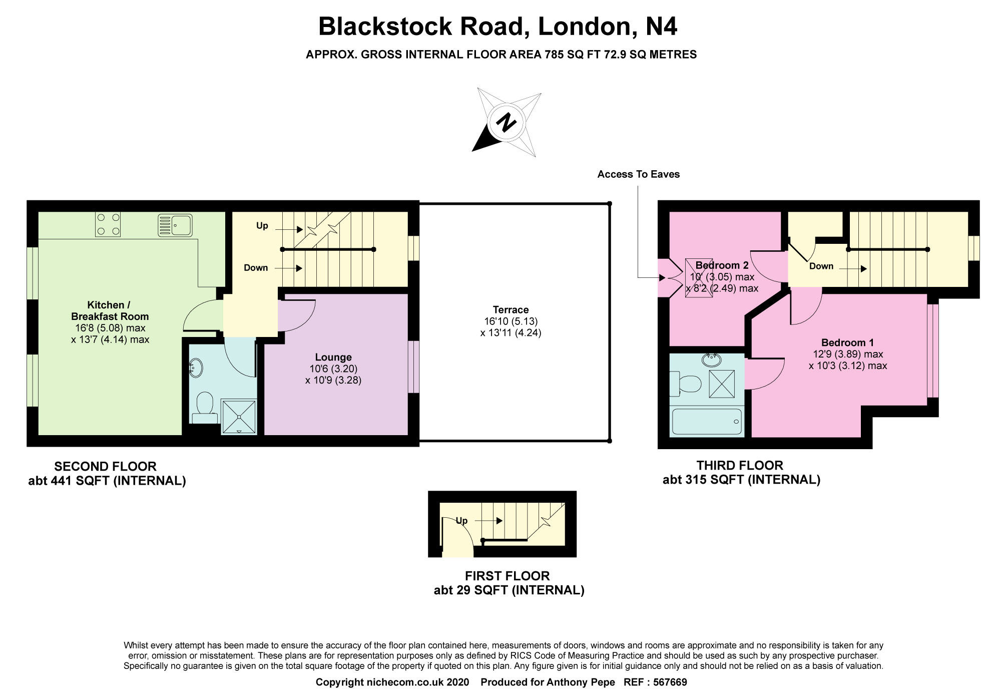 2 bed flat for sale in Blackstock Road, Finsbury Park, London N4 Zoopla