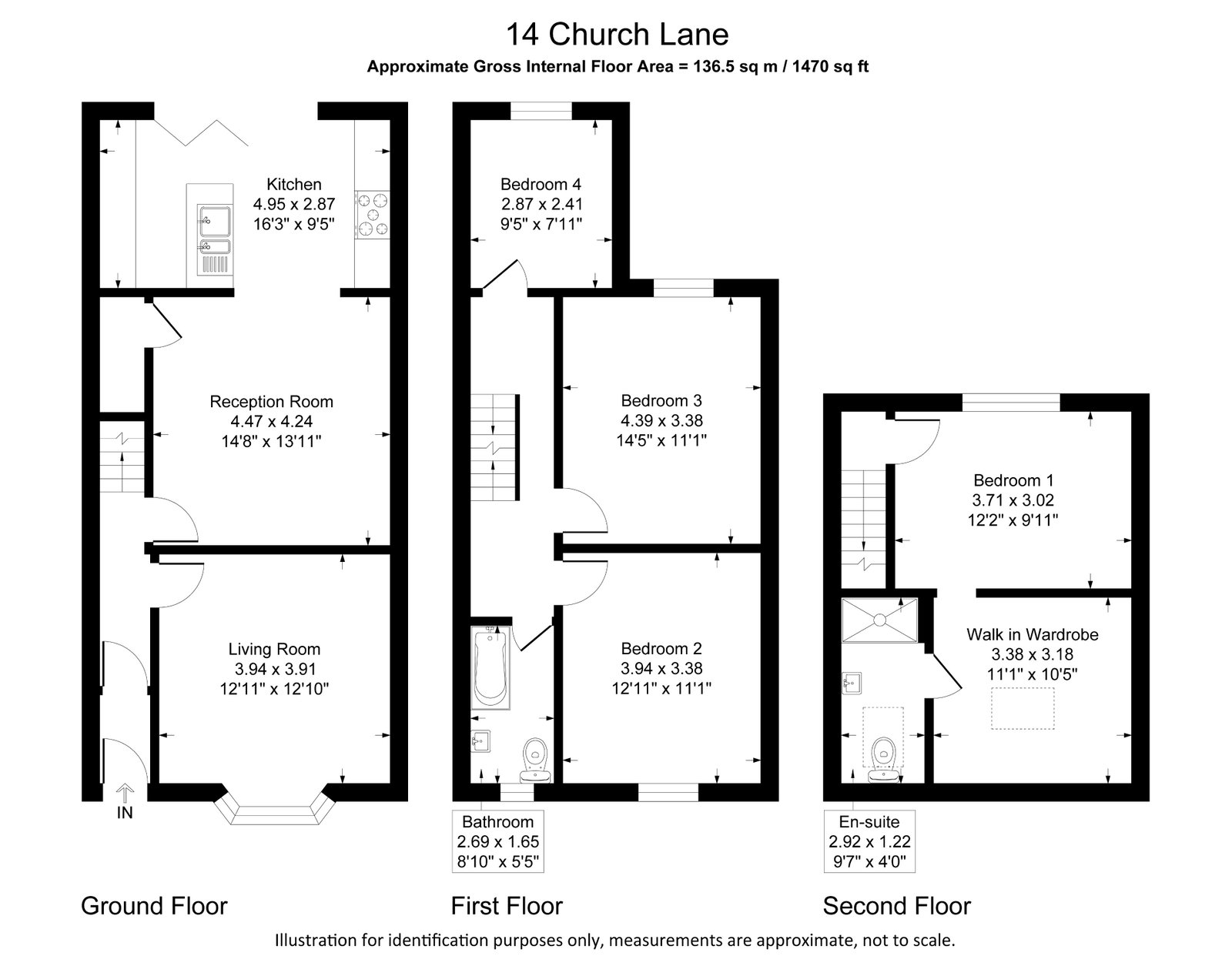 14, Church Lane, Blackburn floorplan
