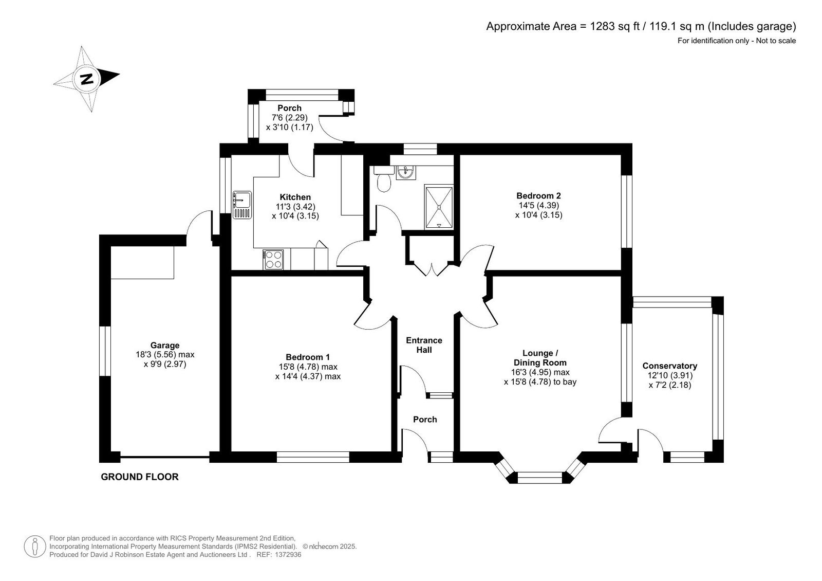 45, Hendra Vale, Launceston floorplan
