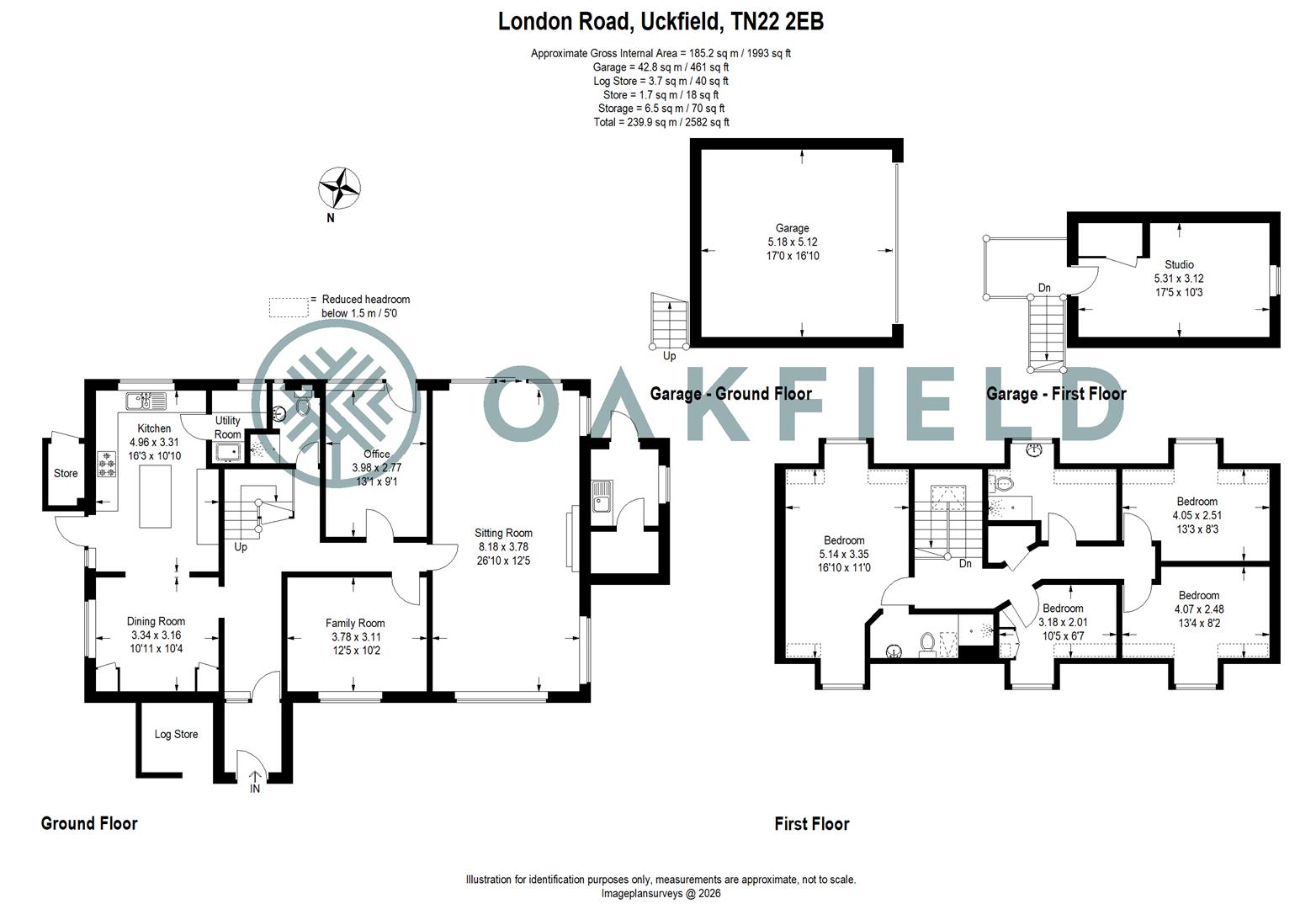 Copperdene, London Road, Uckfield floorplan