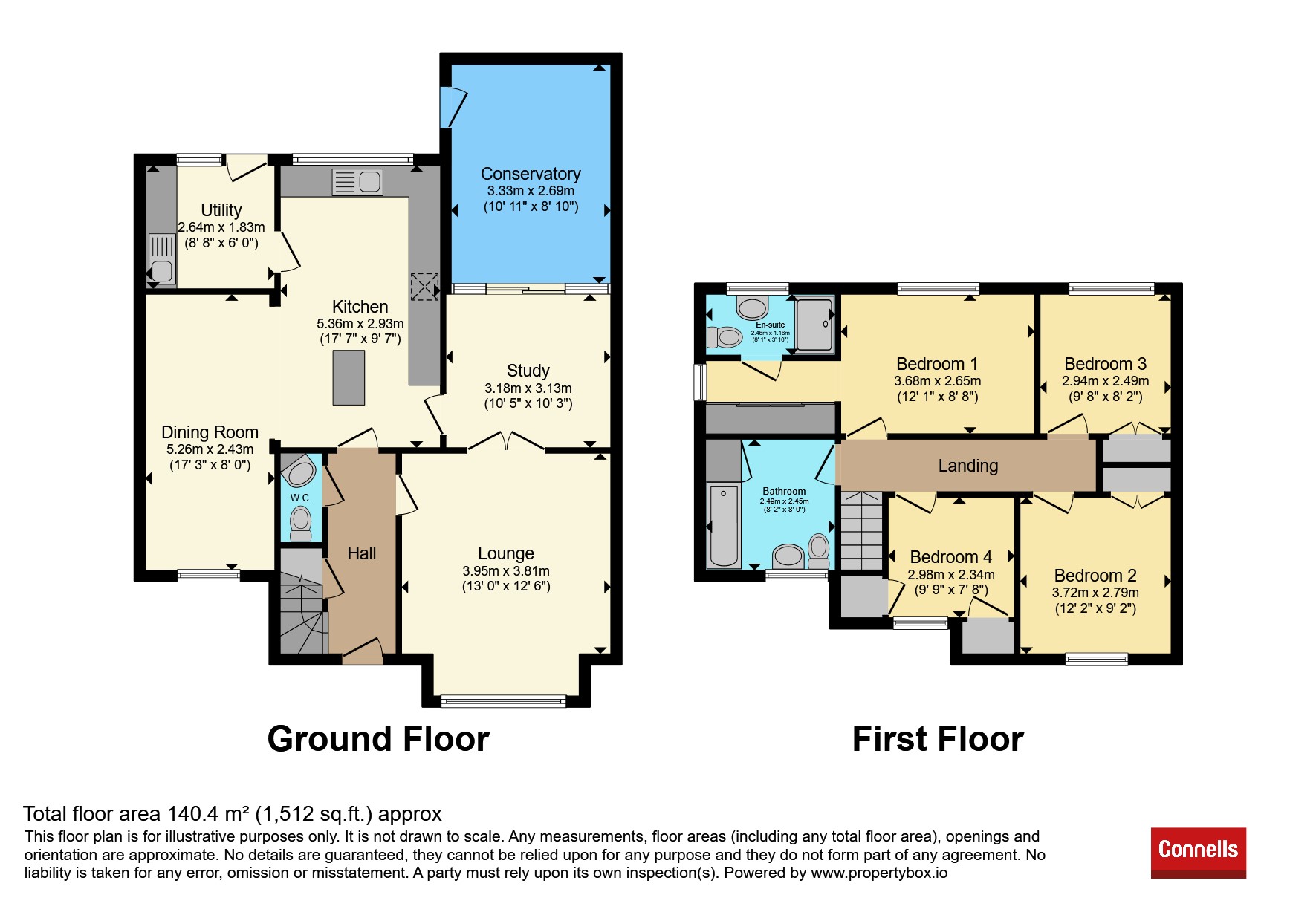 1, The Railway, Henlow floorplan