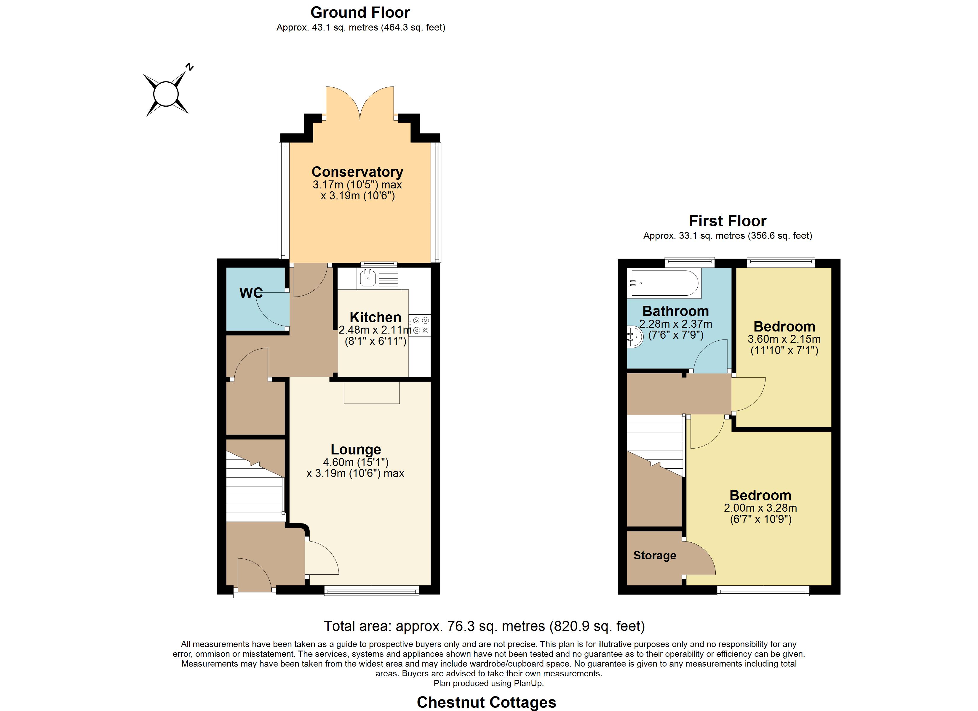 278 Chestnut Cottages,, Wakering Road, Shoebury/Gt Wakering floorplan