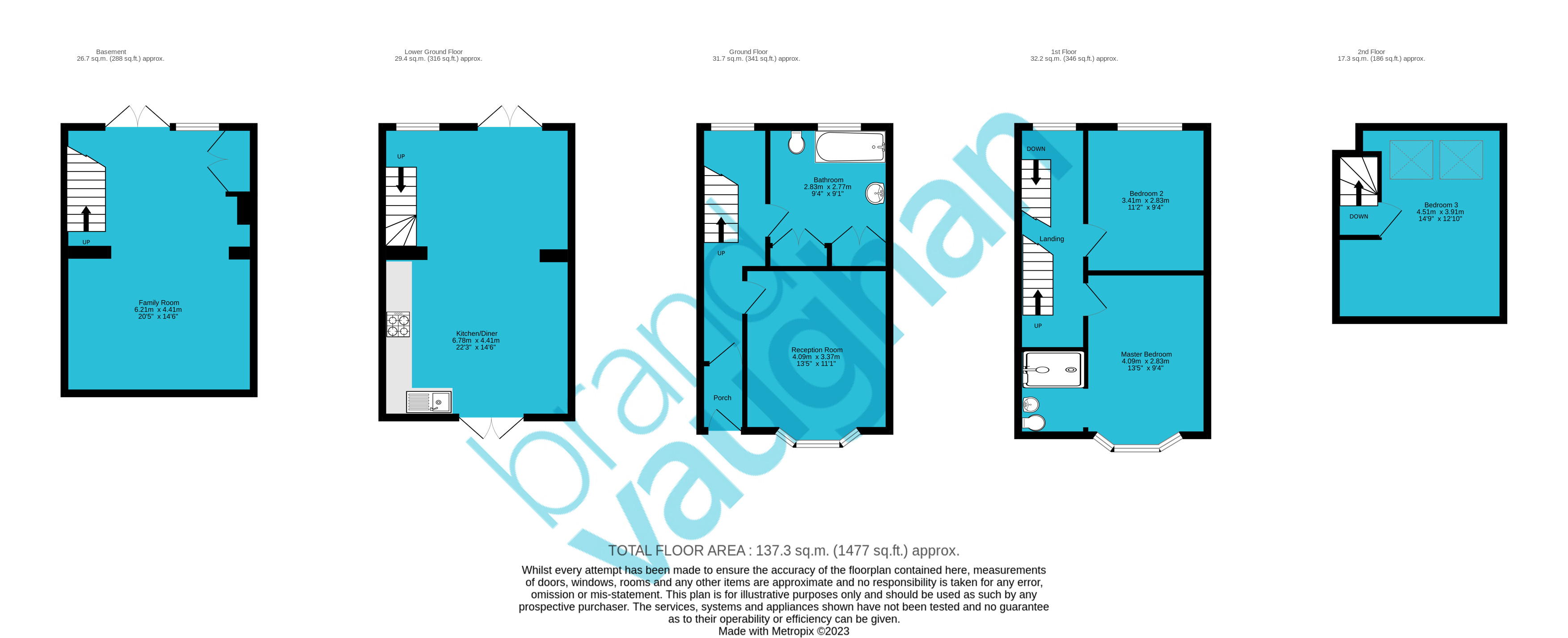 Canning Street, Brighton, East Sussex BN2, 4 bedroom terraced house for