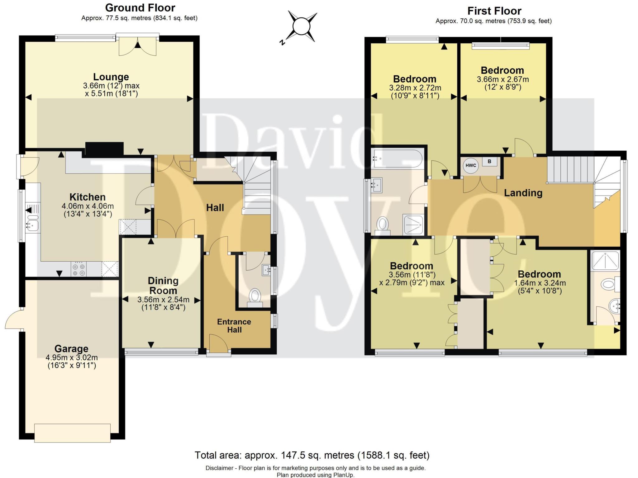 4 Bedrooms Detached house for sale in Barberry Road, Hemel Hempstead HP1