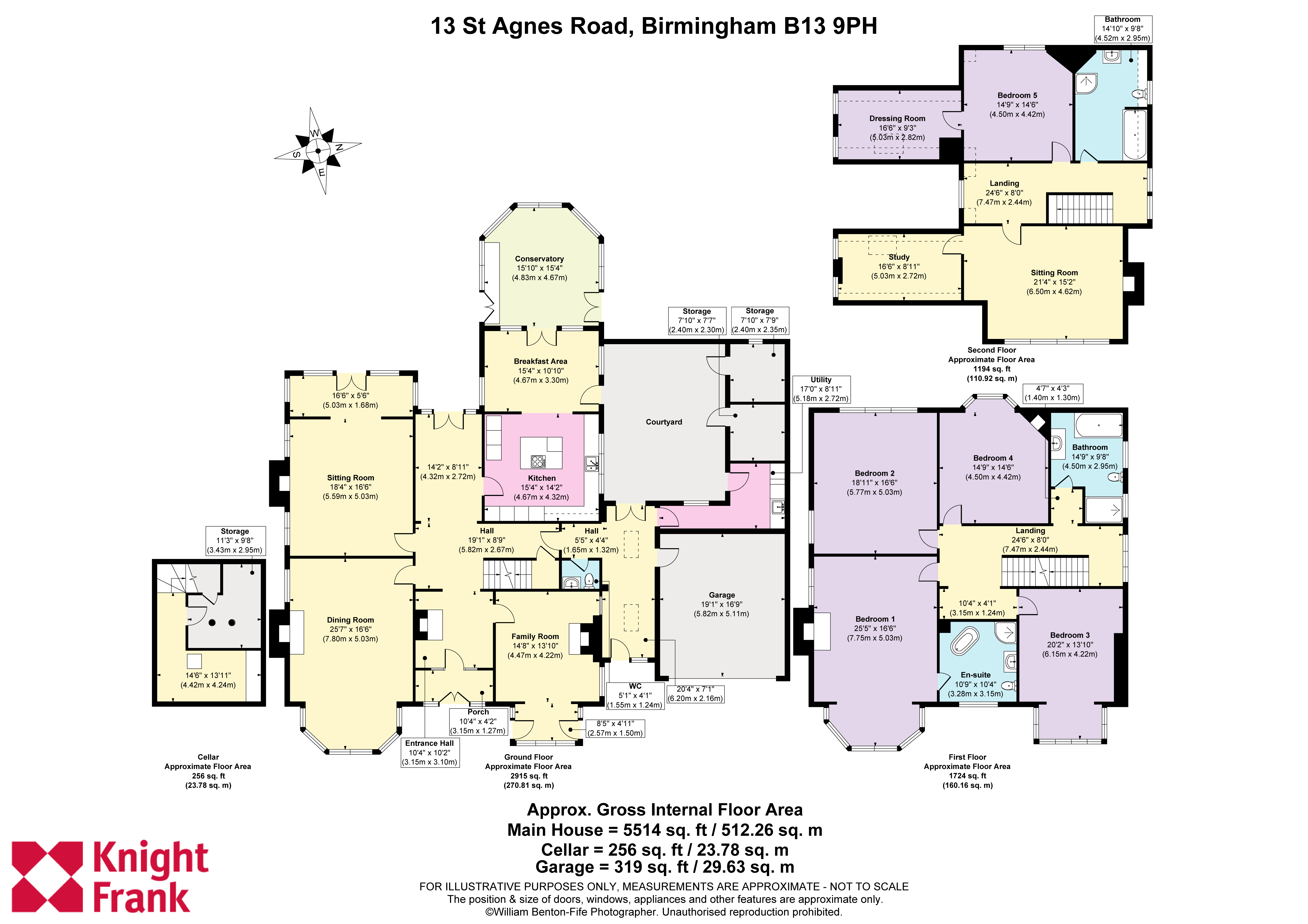 13, St Agnes Road, Birmingham floorplan