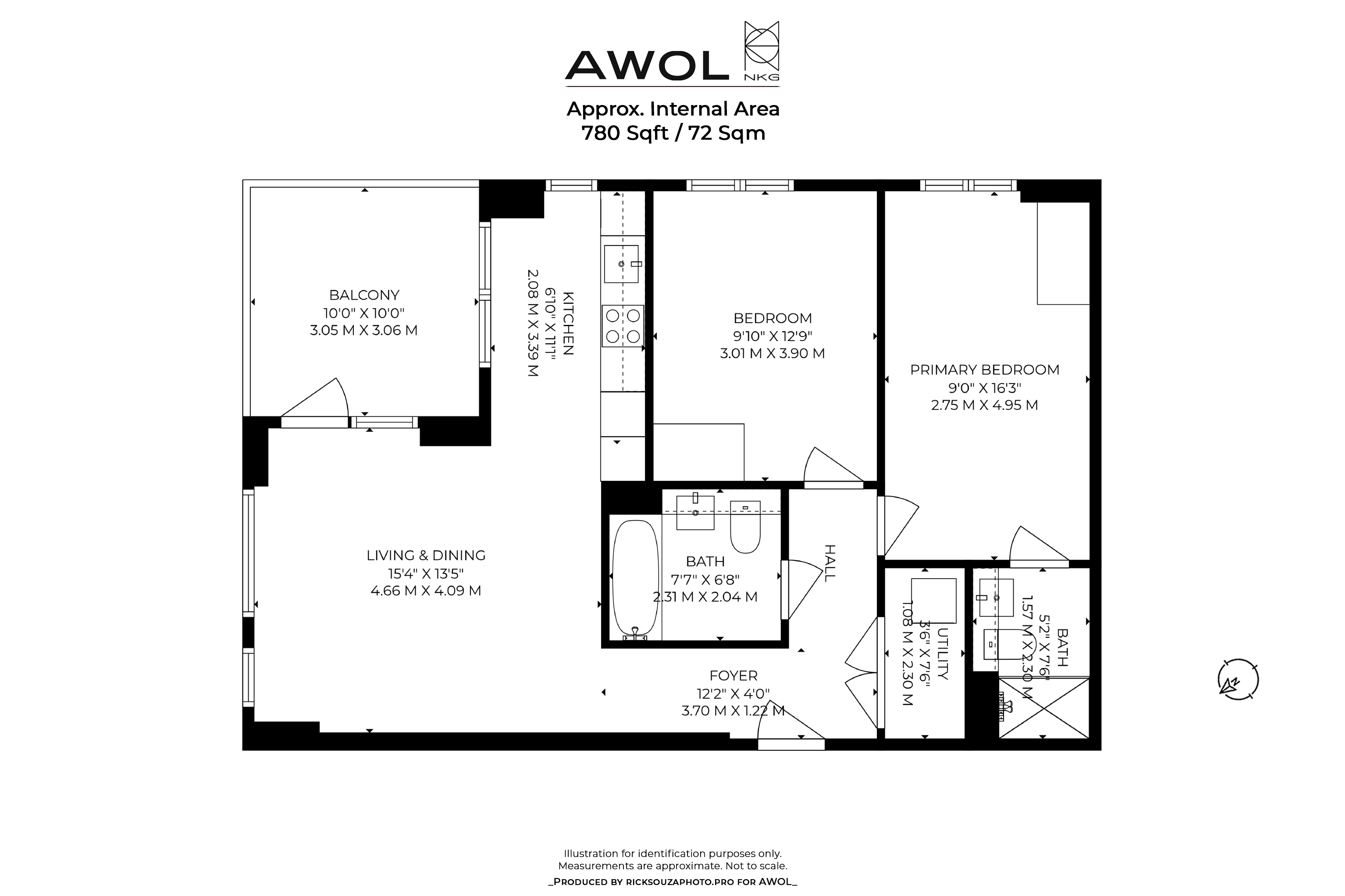 13.06, Scrubs Lane, London floorplan