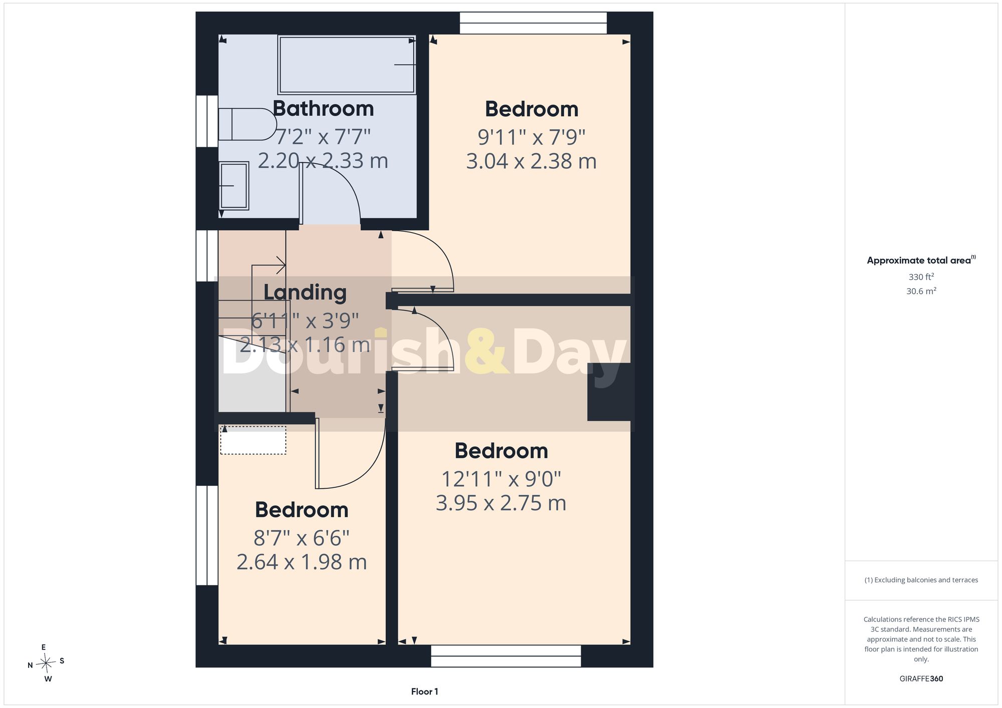 12 The Holmes, Wolverhampton floorplan