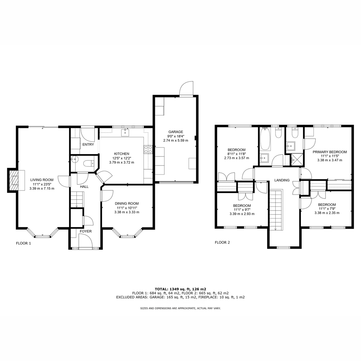 26, Cavendish Close, Rugby floorplan