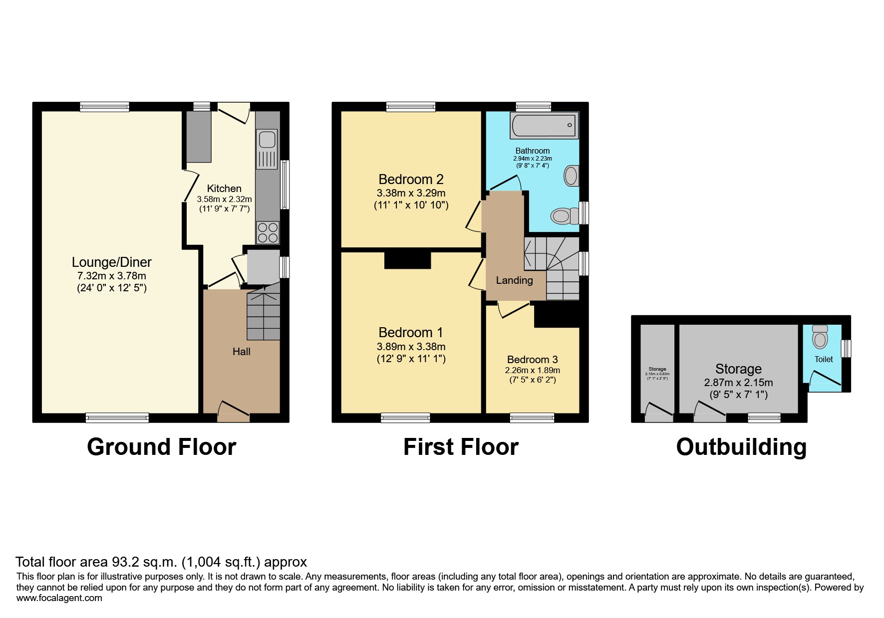 7, Westbourne Road, Chatteris floorplan