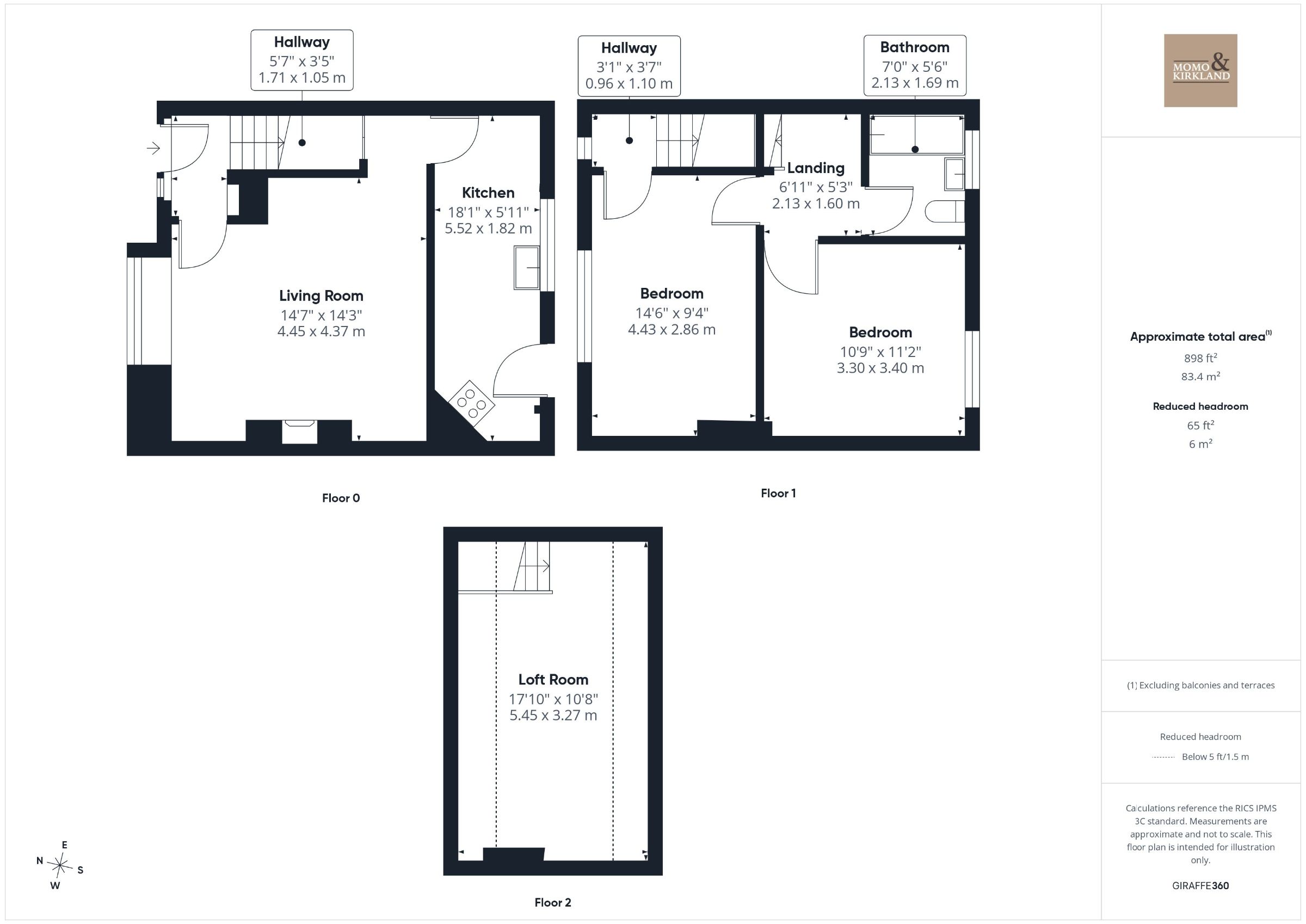 2 Annerley Place, Coatbridge floorplan