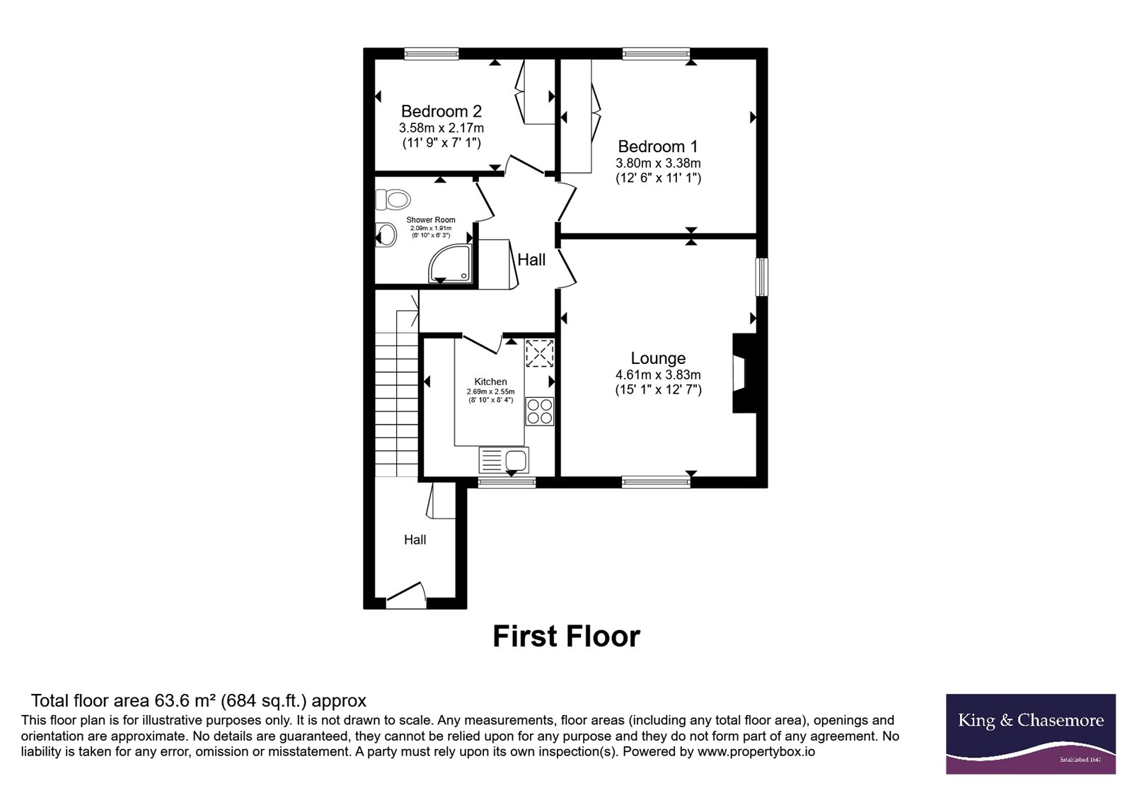 33 Penns Court,, Horsham Road, West Sussex floorplan