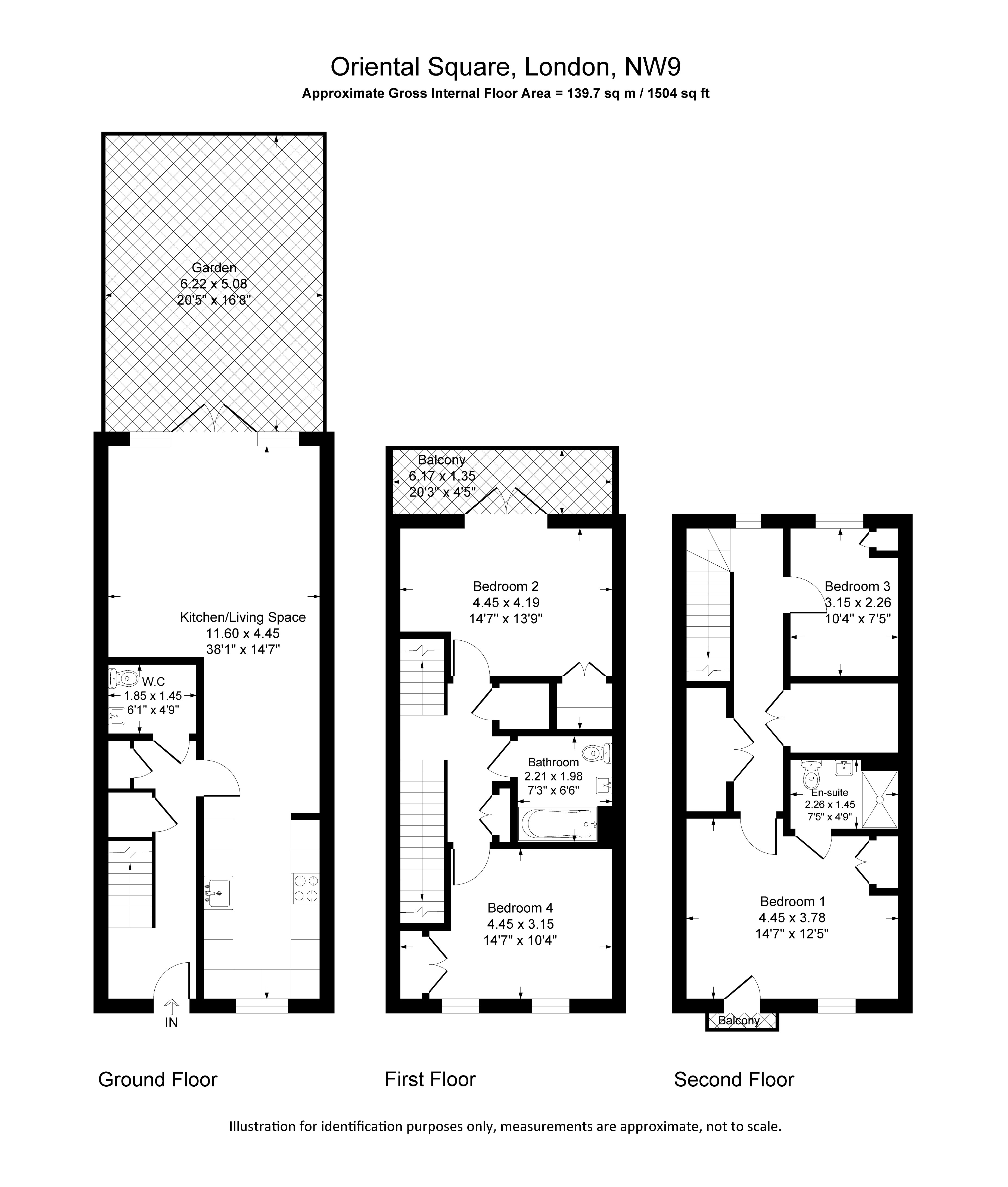 2, Oriental Square, London floorplan