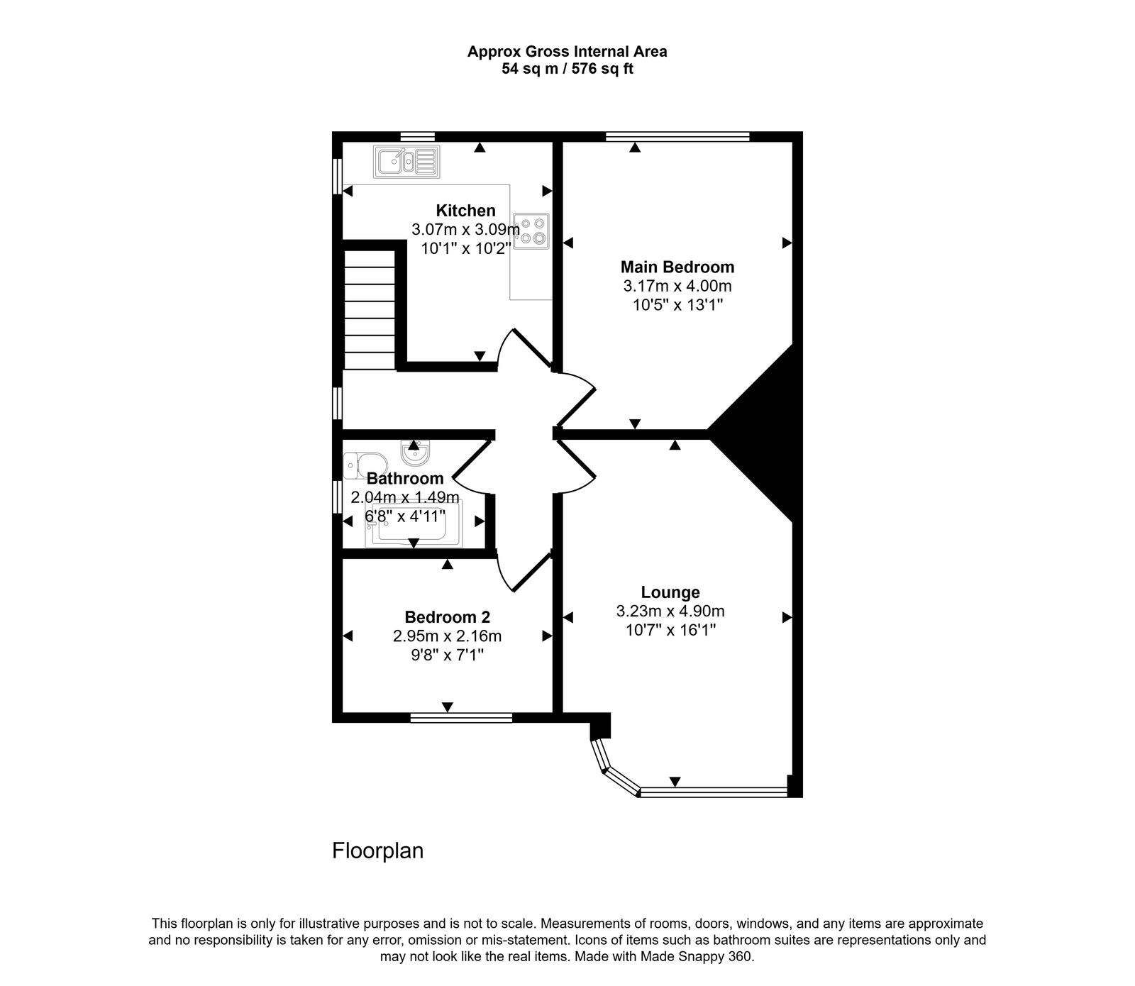 117a, Ridgeway Lane, Bristol floorplan