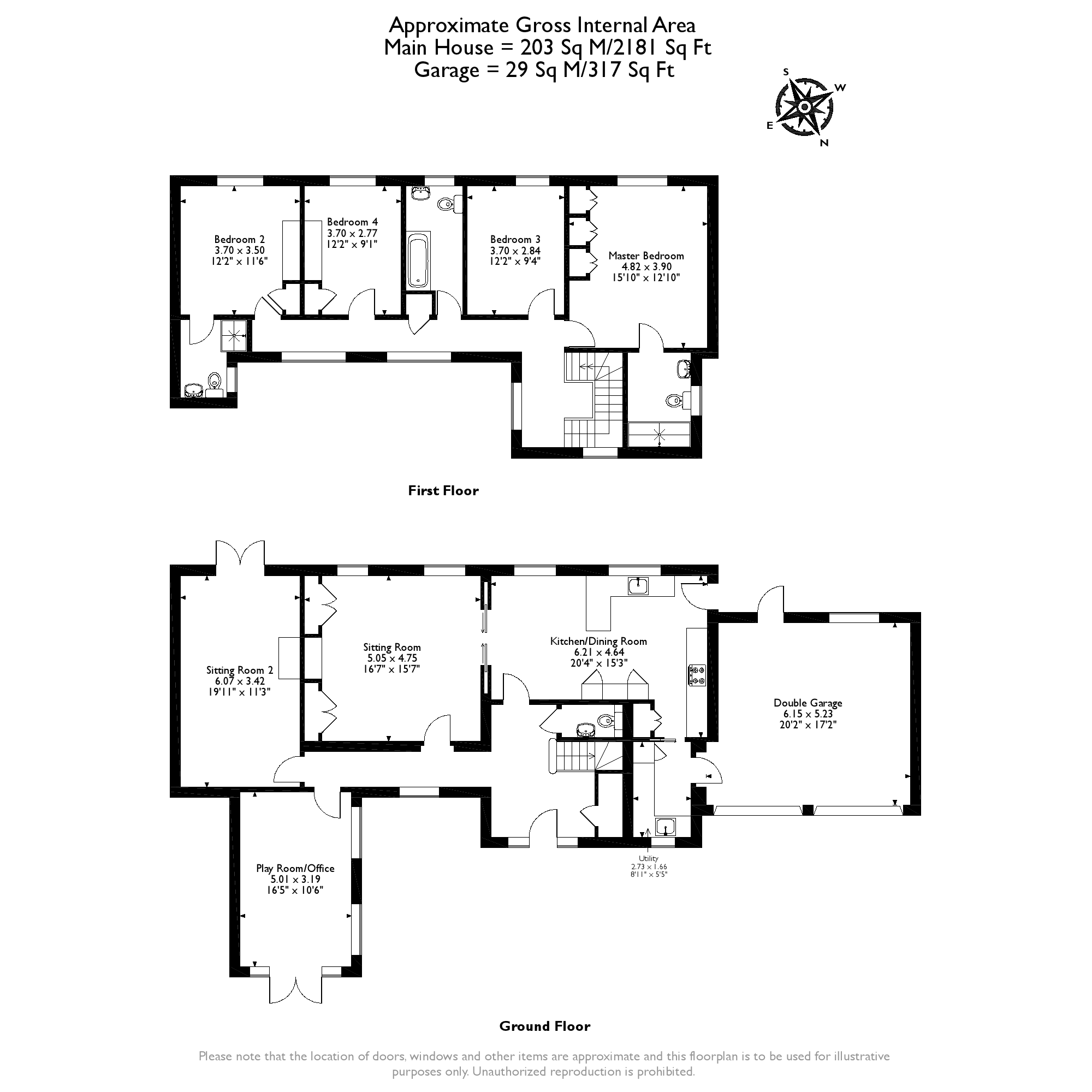 4 Bedrooms Semi-detached house for sale in Ockham Road North, West Horsley, Leatherhead KT24