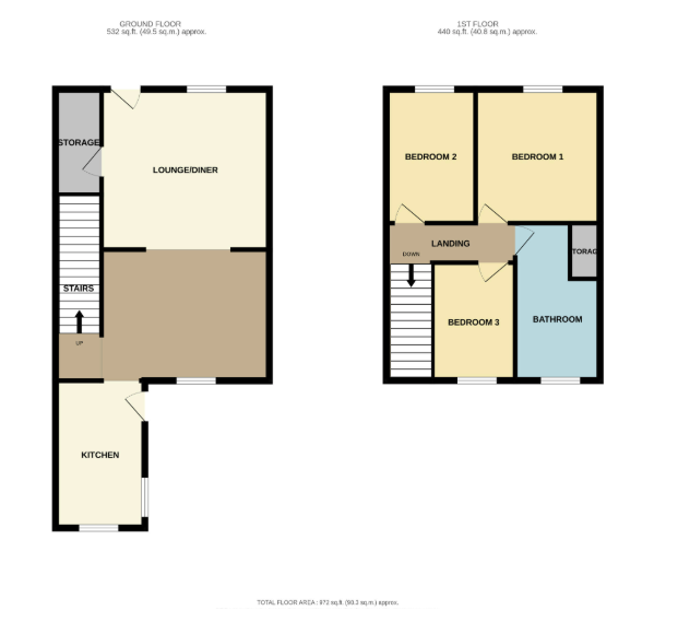 21, Coppice Road, Highfields, Doncaster floorplan