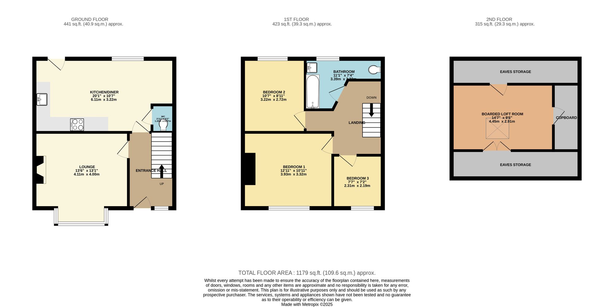 6 Prospect Bank, Scarborough floorplan