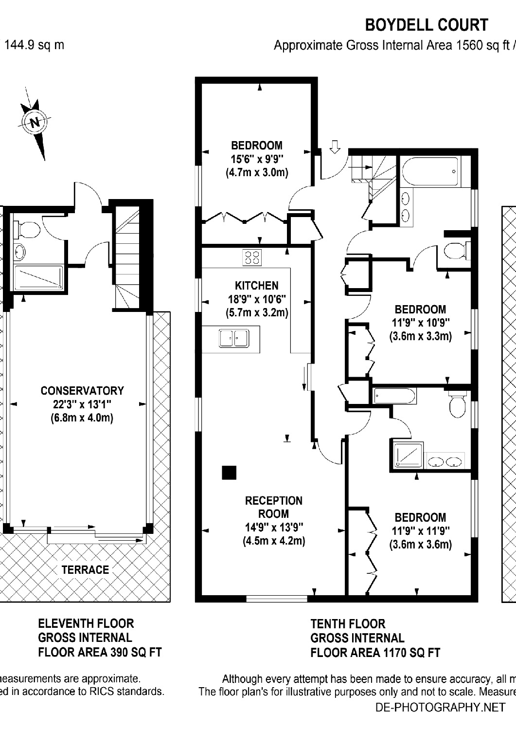 3 Bedrooms Flat to rent in Boydell Court, St Johns Wood Park NW8
