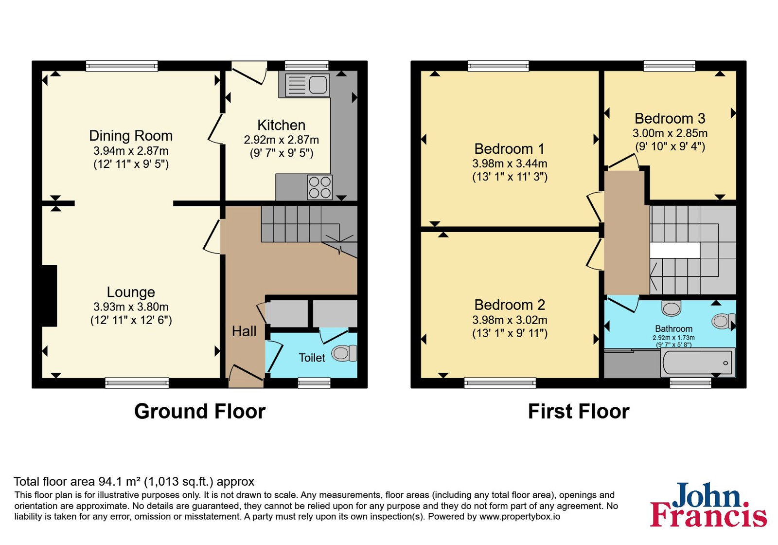 49, Heol Morlais, Pontarddulais floorplan