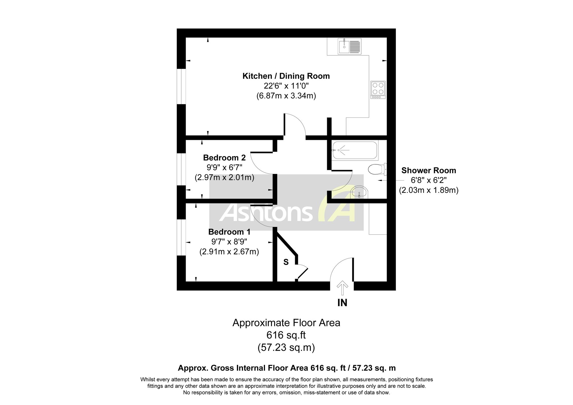 52 St. Michaels View, Widnes floorplan