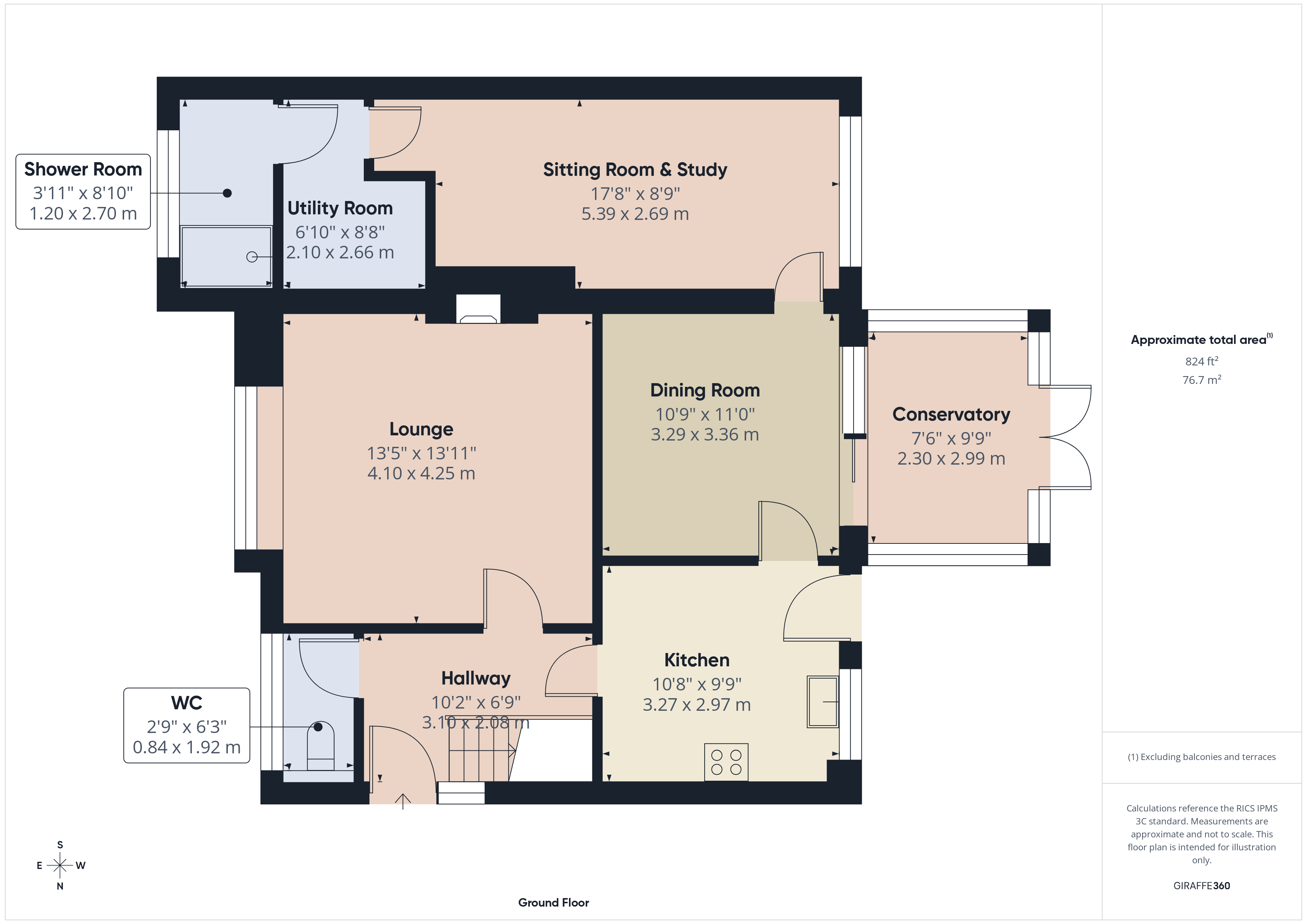 51A, Victoria Road, Market Drayton floorplan